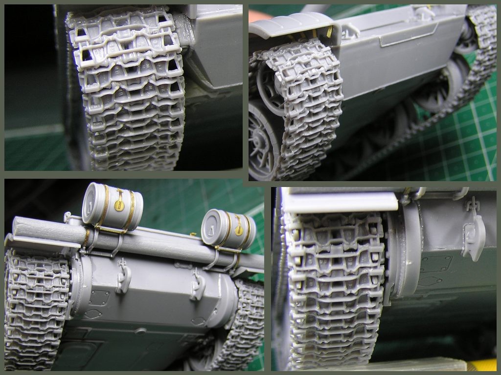 MiniArt 37046 1:35 T-54 OMSh Özel Palet Zincir Bağlantı Seti. Early Type