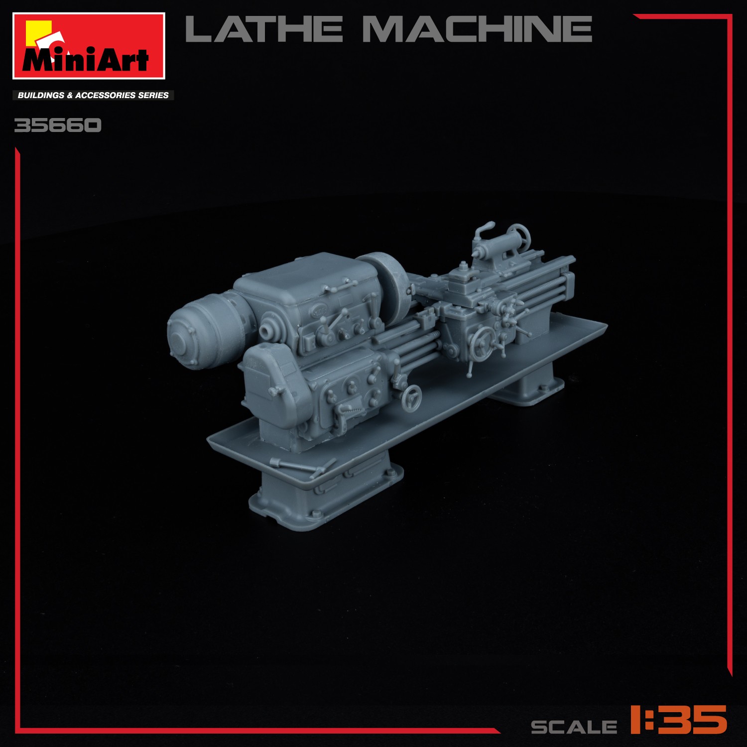 MiniArt 1:35 Torna Makinesi