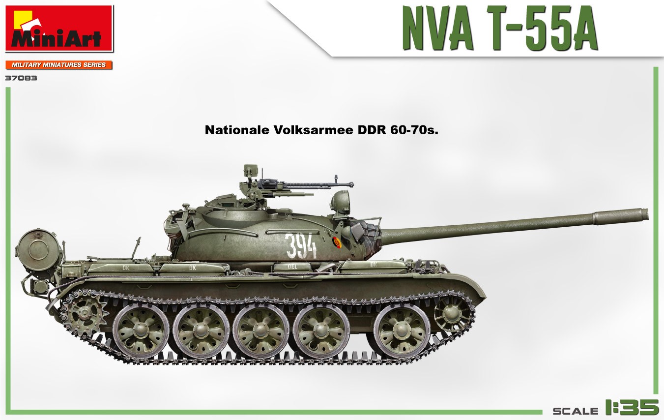MiniArt 37083 1:35 NVA T-55A