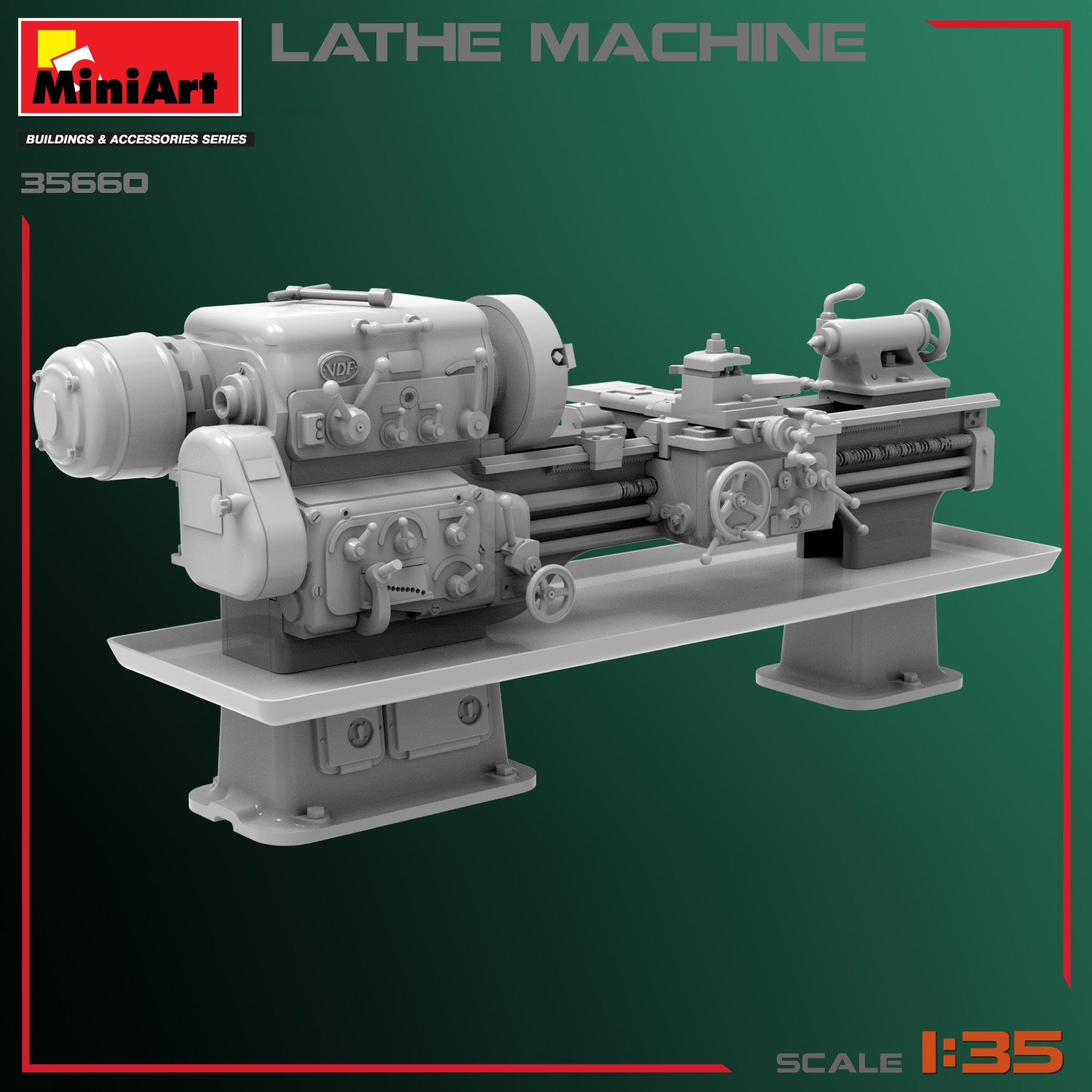 MiniArt 1:35 Torna Makinesi