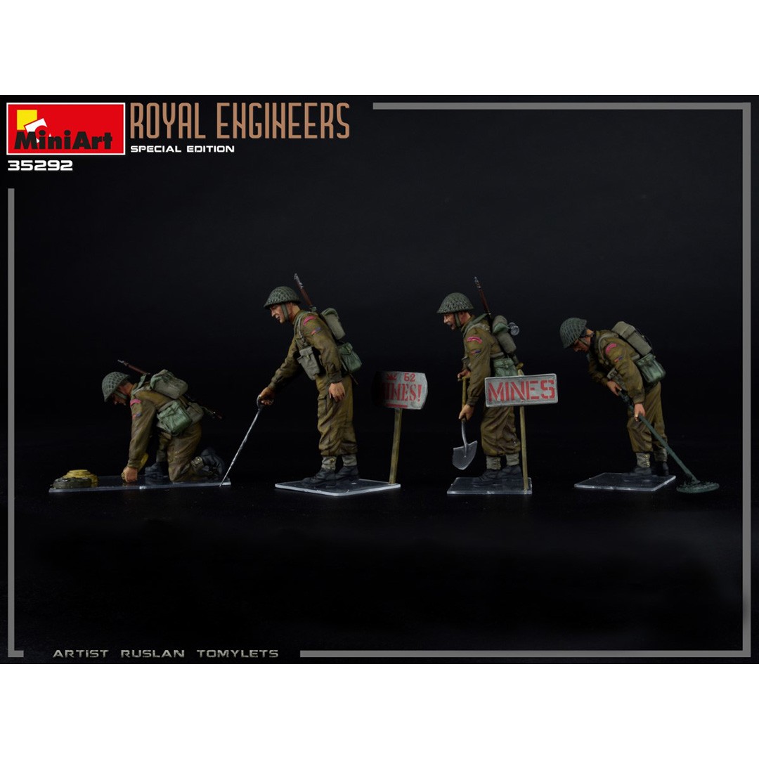 MiniArt 35292 1:35 Kraliyet Mühendisleri. Özel Üretim