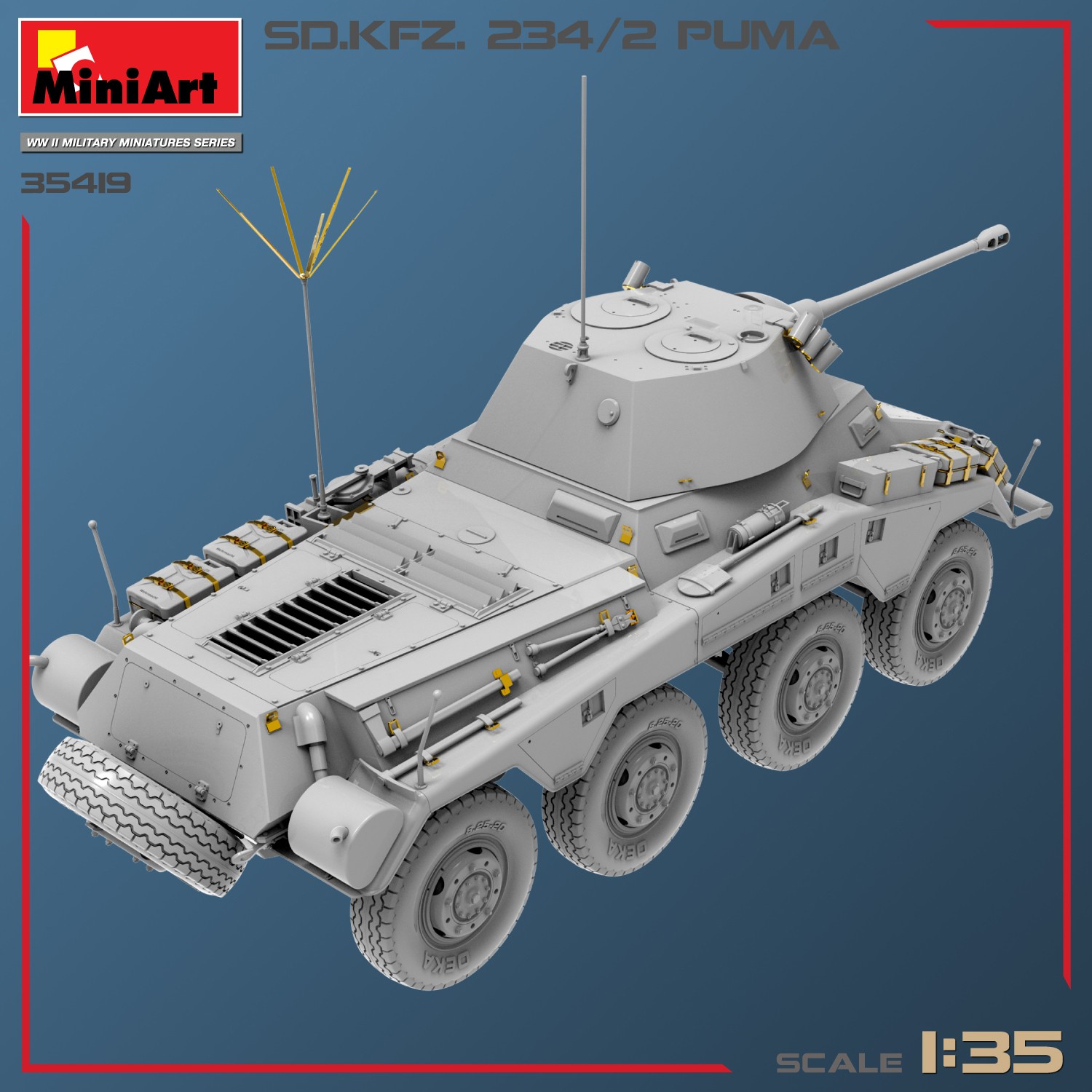 MiniArt 35419 1:35 Sd. Kfz. 234/2 Puma