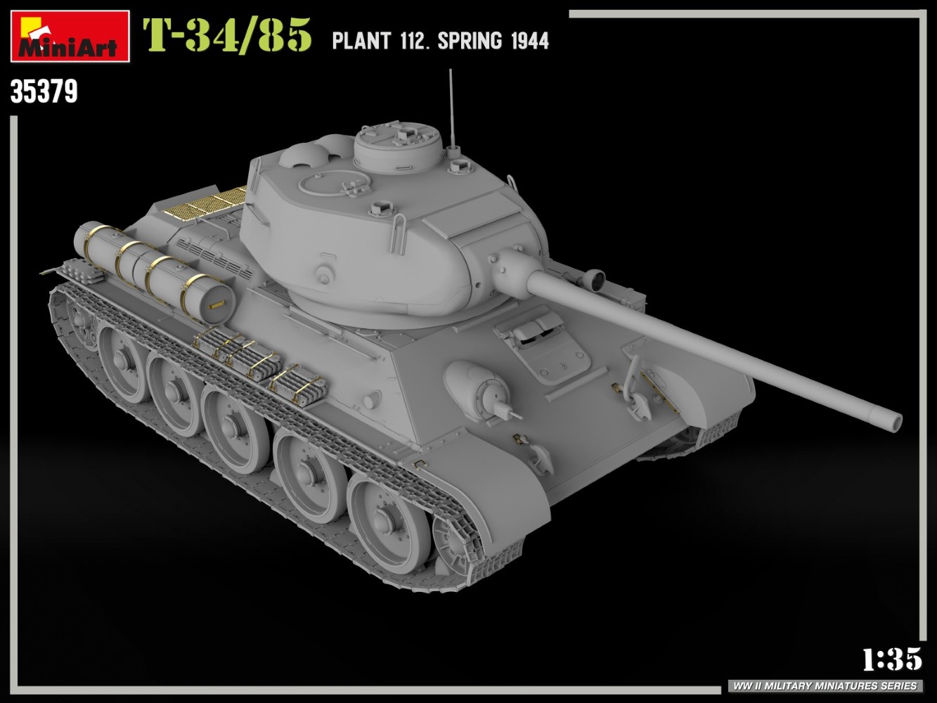 MiniArt 35379 1:35 T-34-85 Plant 112 - İlkbahar 1944