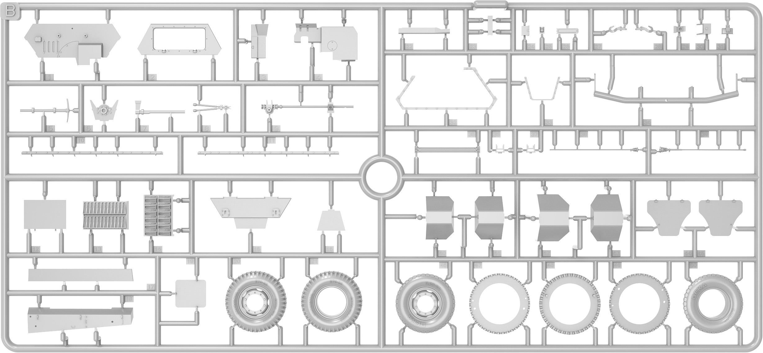 MiniArt 35413 1:35 Sd.Kfz.234/1 Ağır Zırhlı Keşif Aracı (2 cm). Son Model