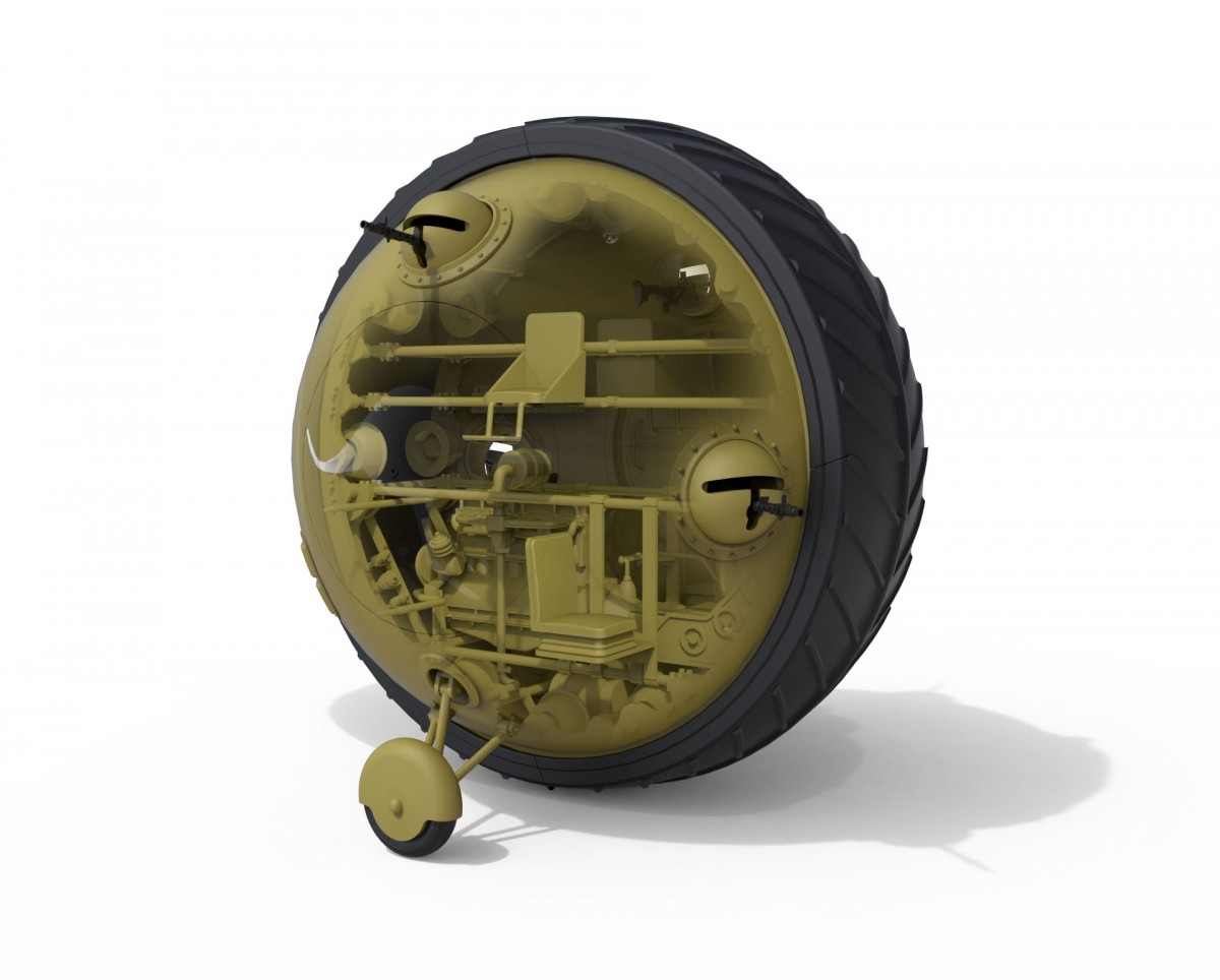MiniArt 40006 1:35 Kugelpanzer 41 (r). Interior Kit