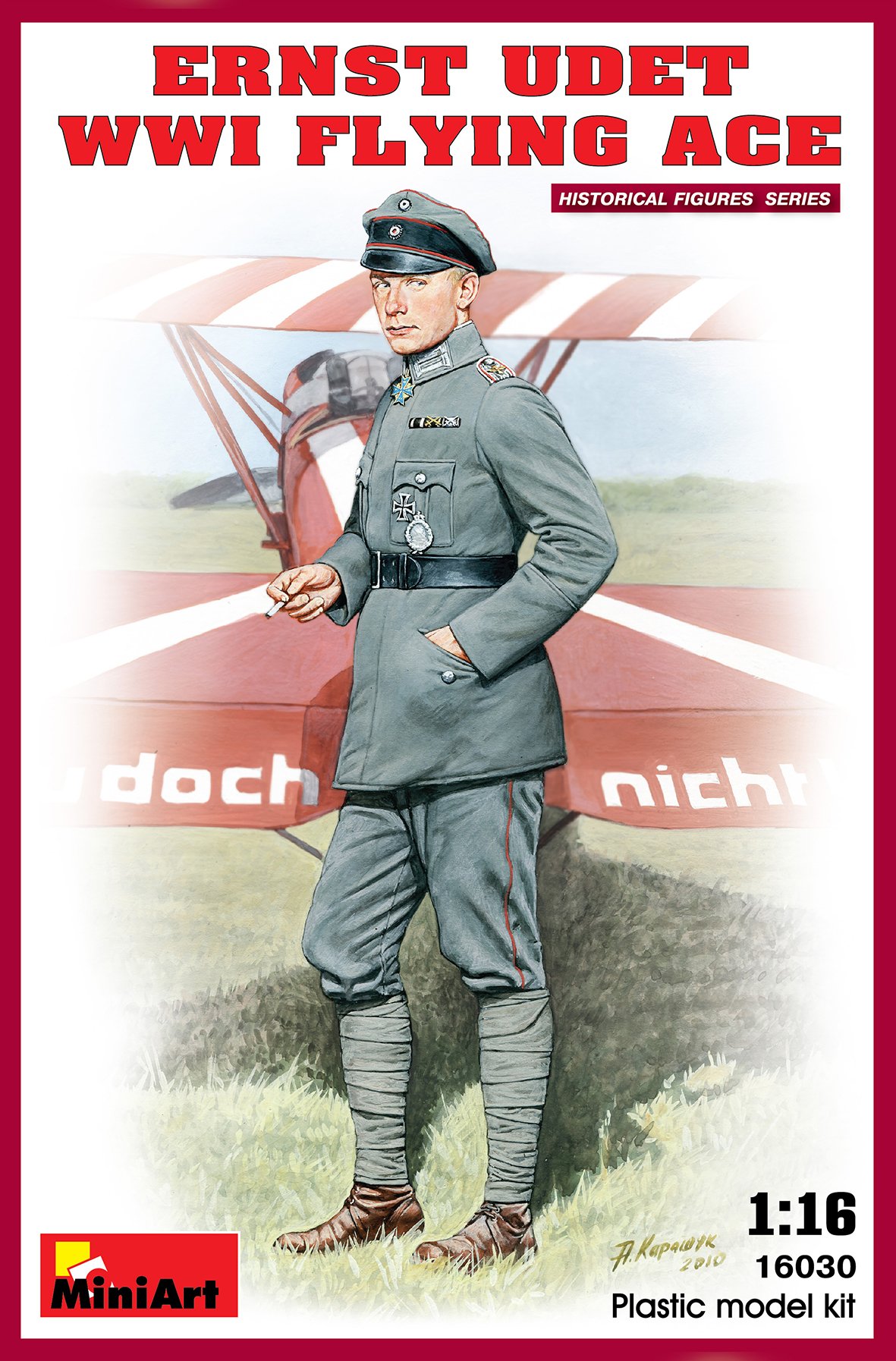 MiniArt 16030 1:16 Ernst Valet. I. Dünya Savaşı Pilotu