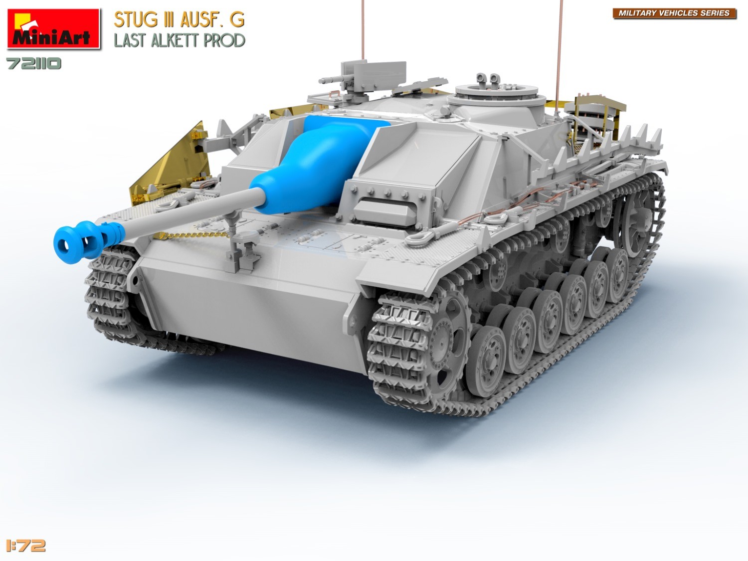 MiniArt 72110 1:72 StuG III Ausf. G Son Alkett Üretimi Tank Maketi
