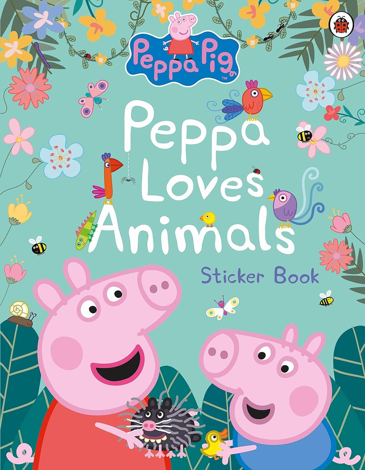 Peppa Pig Loves Animals  Sticker Book - Std