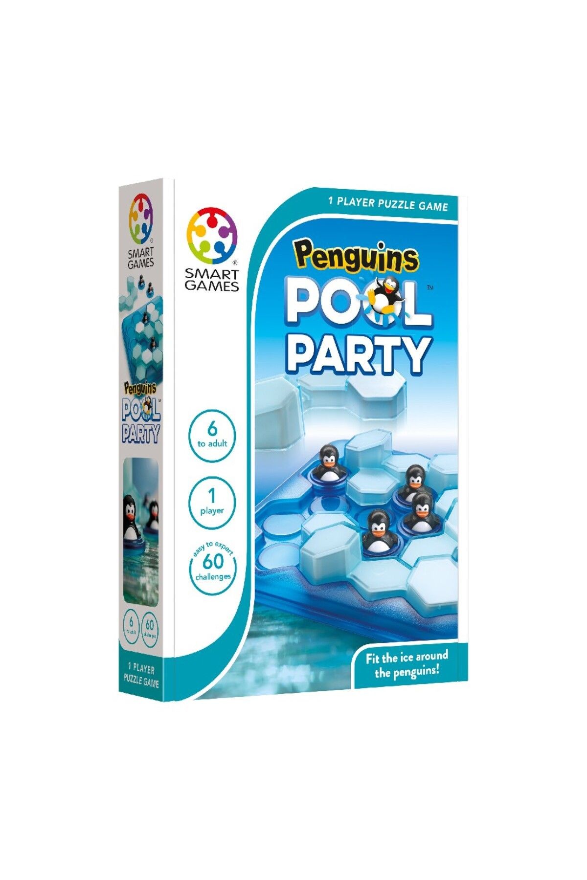 1 Player Puzzle Game - Penguins Pool Party