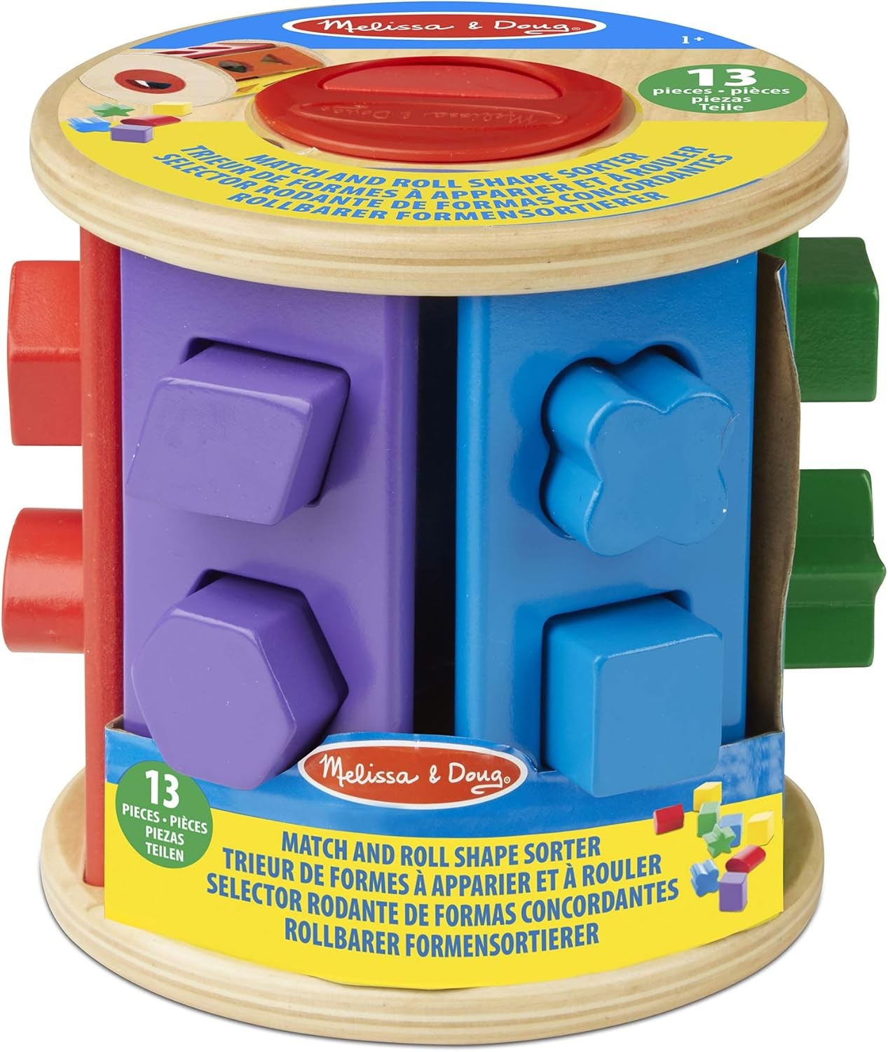 Match & Roll Shape Sorter