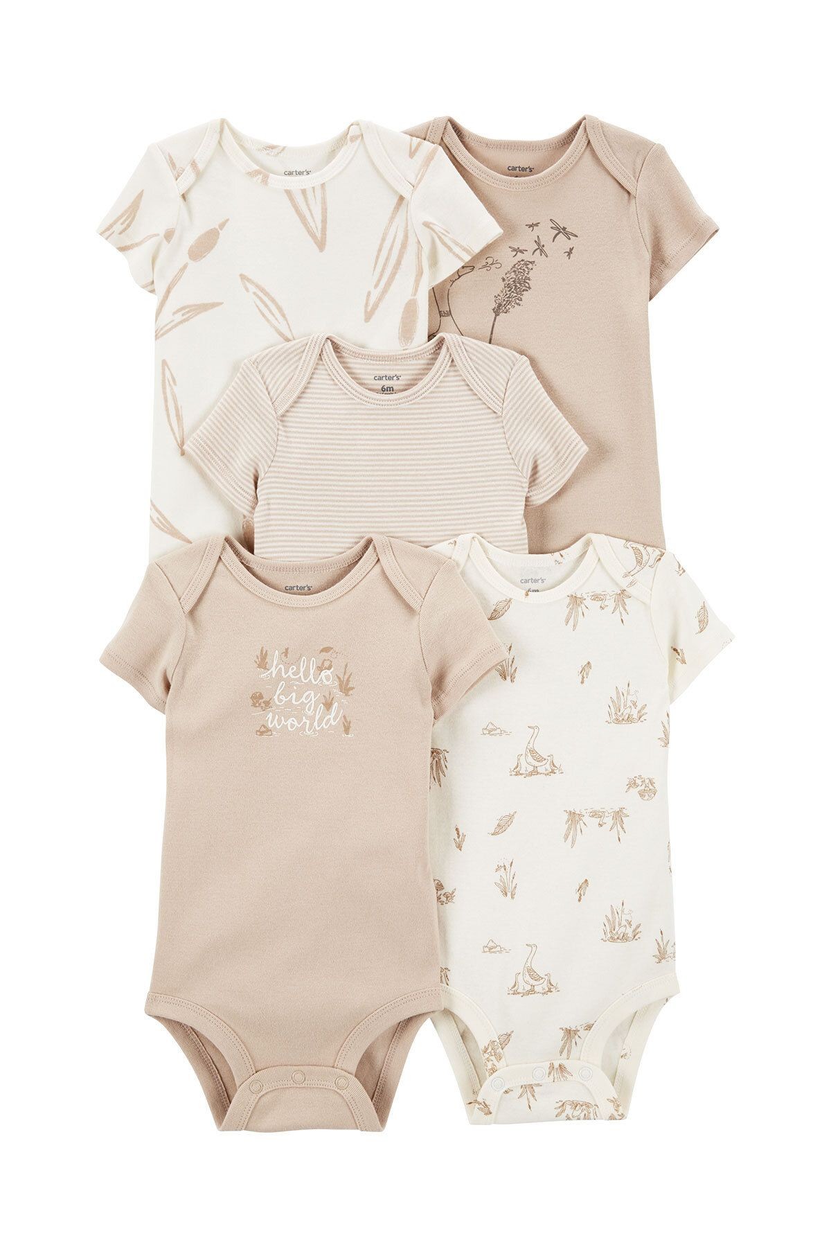 Layette Bebek 5'li Body Set