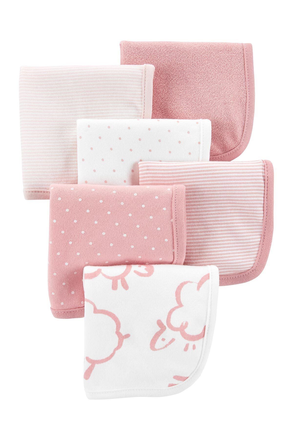 Layette Bebek 6'lı Banyo Lifi - Pembe