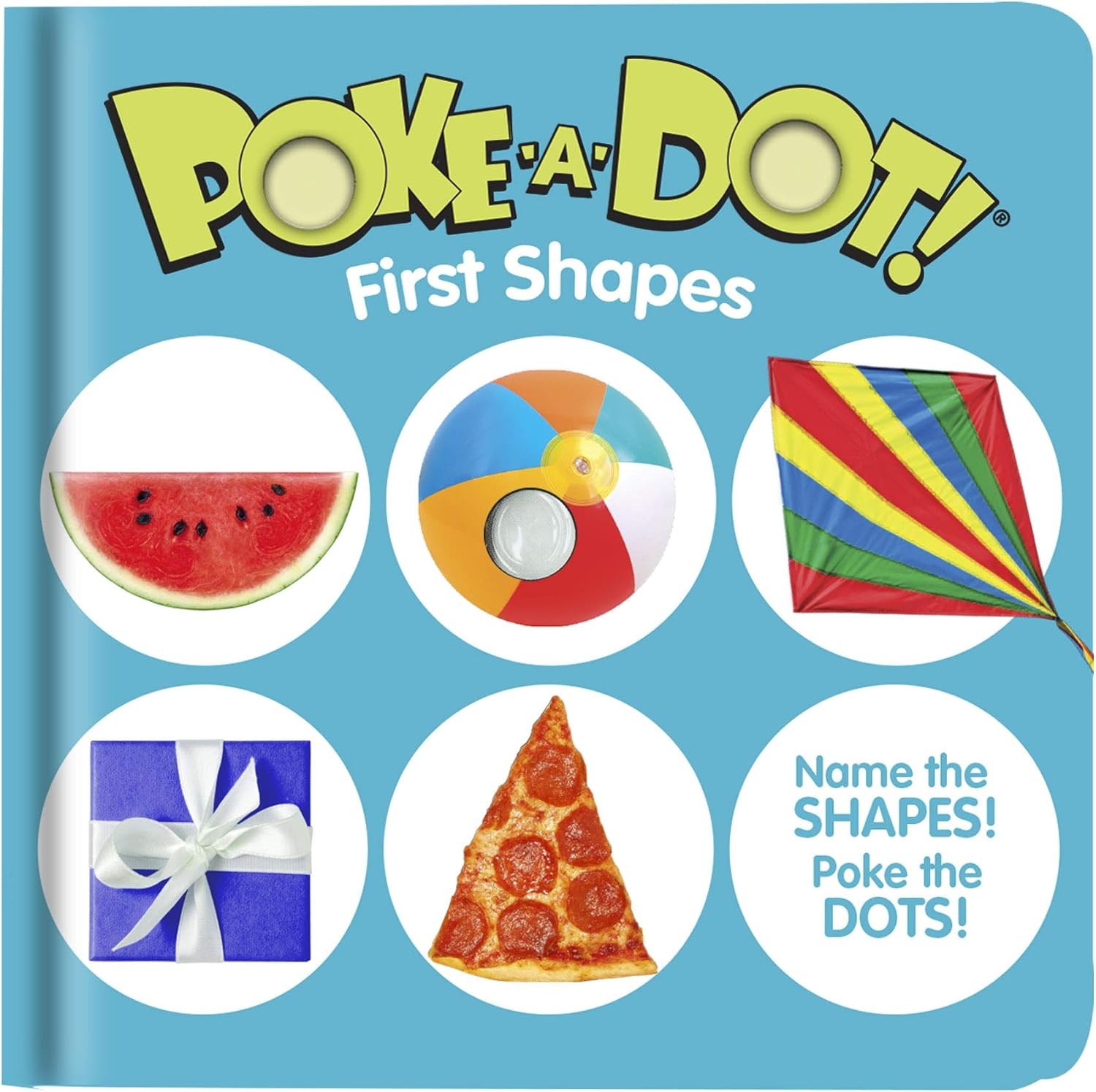 Poke-A-Dot - İnteraktif Kitap - First Shapes - Std