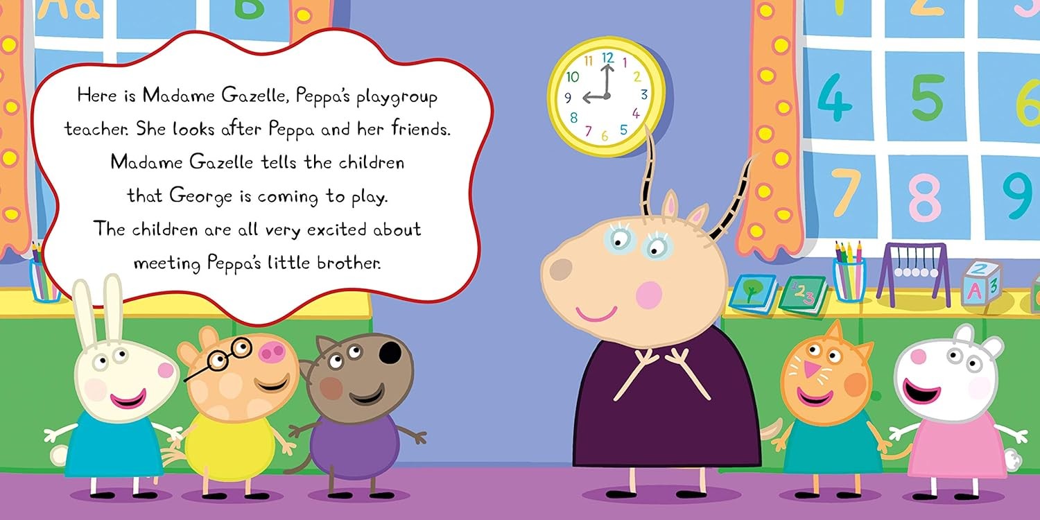 Peppa Pig Georges First Day At Playground