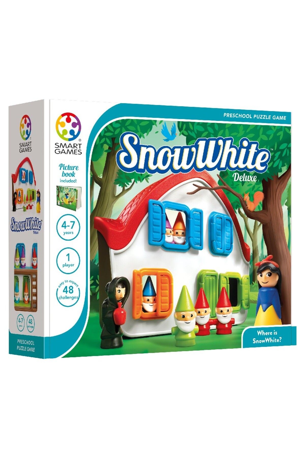 Preschool Puzzle Game - Snowwhite Deluxe