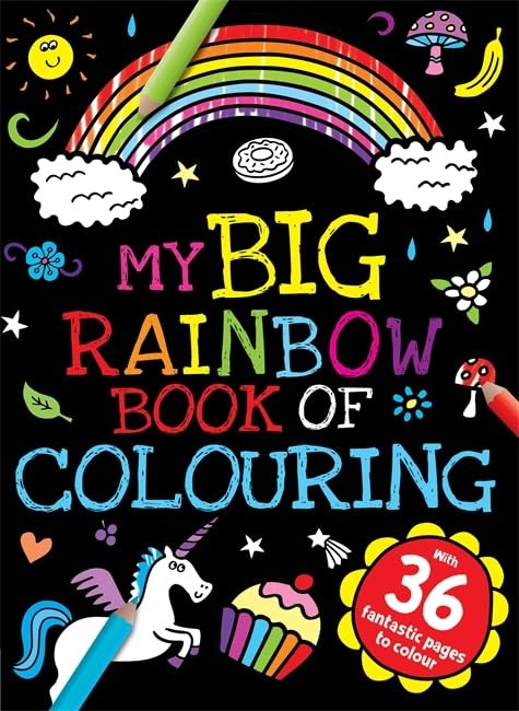 My Big Rainbow Book of Colouring - Raınbow