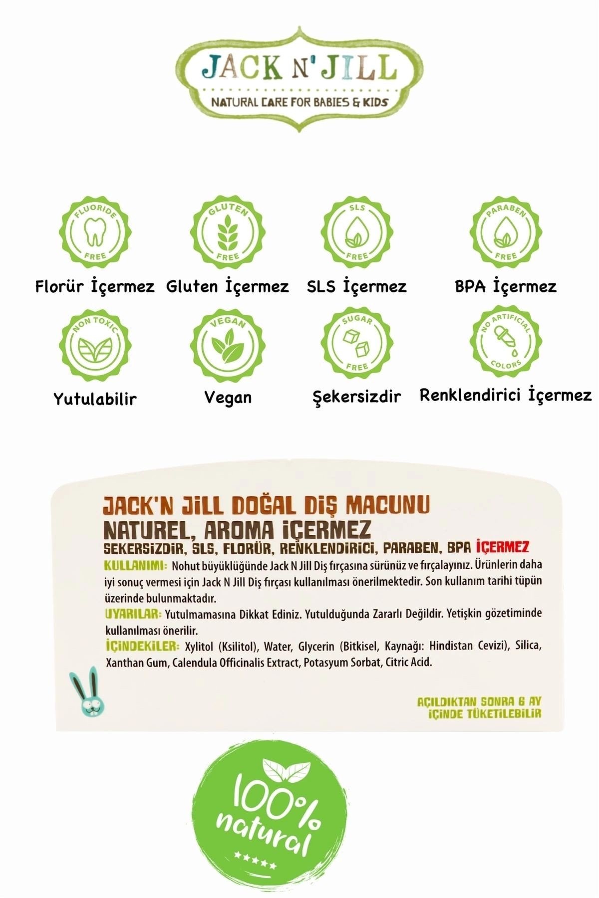 Naturel Aromasız Macun