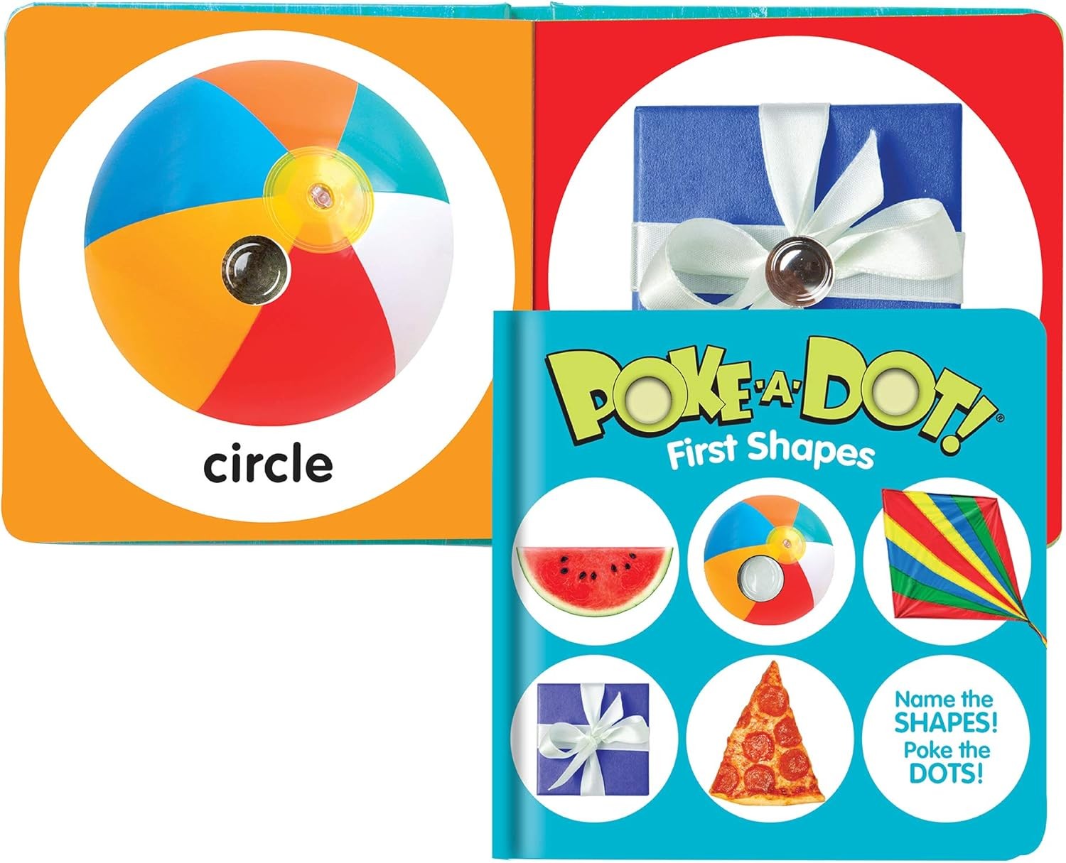 Poke-A-Dot - İnteraktif Kitap - First Shapes