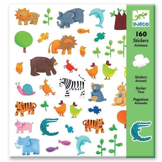 160 Stickers - Animals