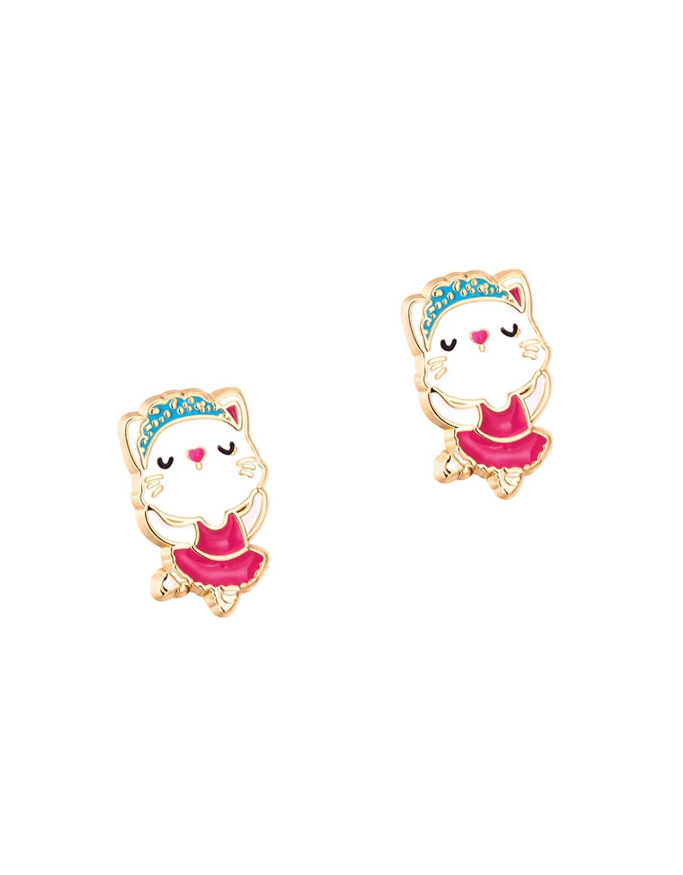 Cutie Studs Küpe - Ballerina Kitty