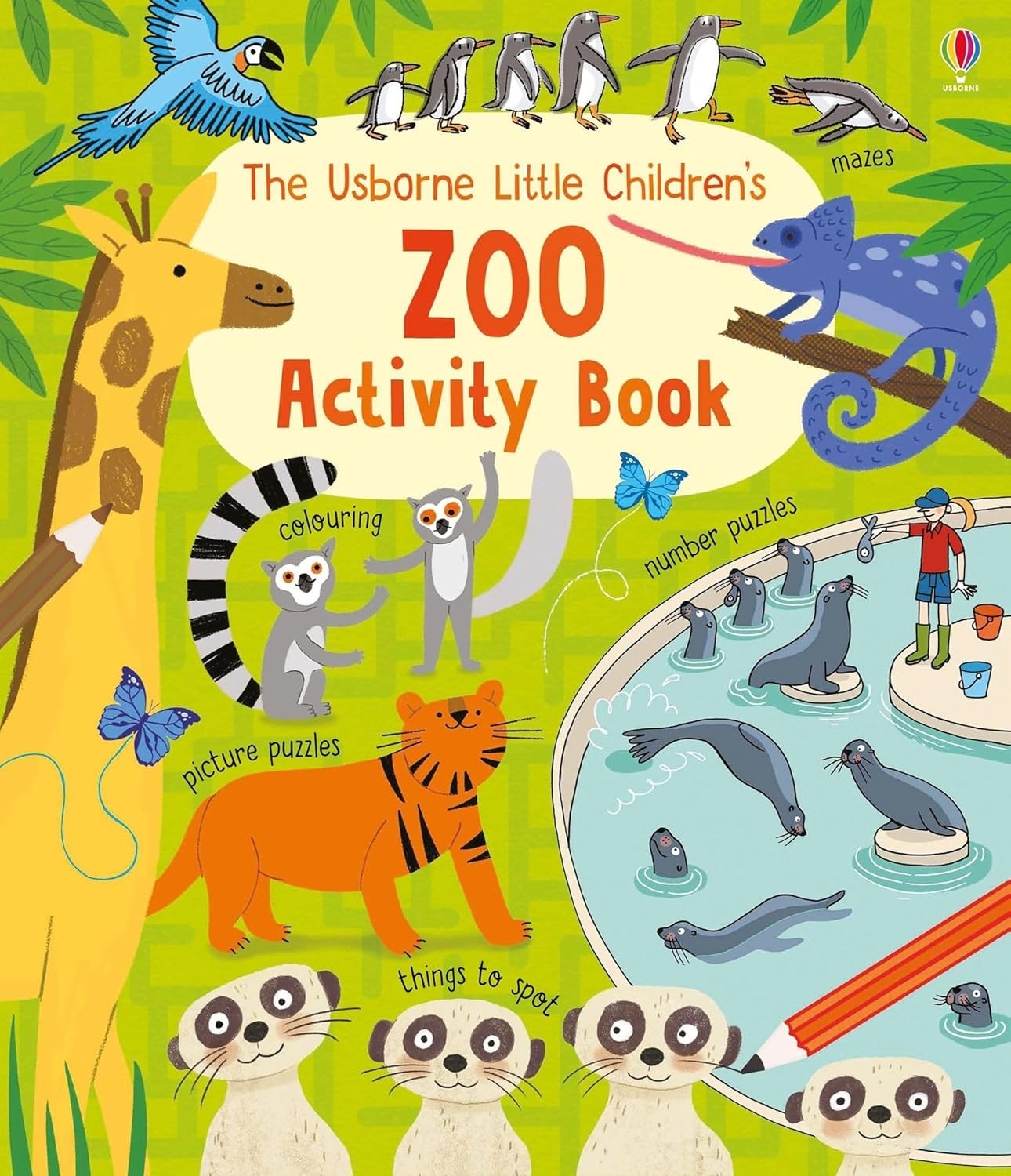 Little Childrens Zoo Activity Book