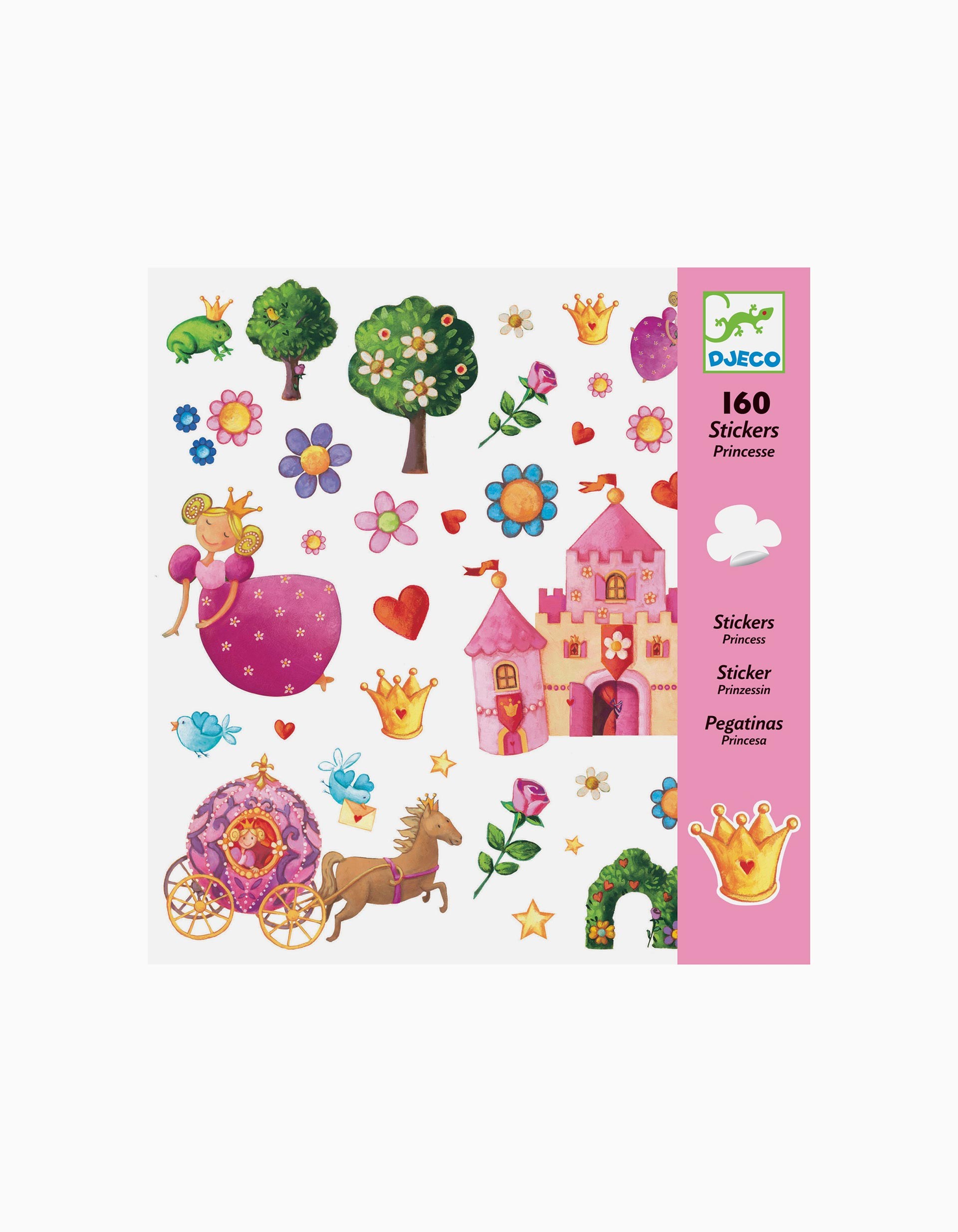 160 Stickers - Princesses Tea Party