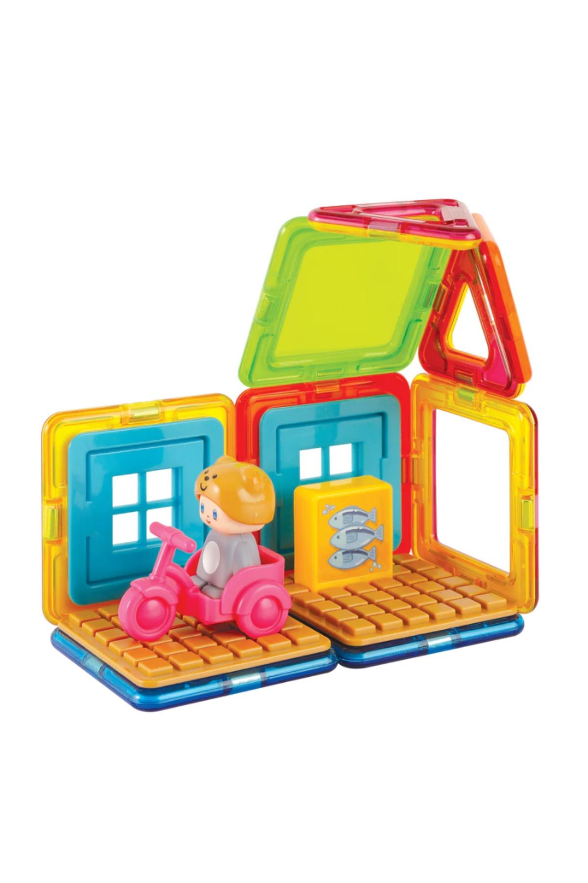 Mıknatıslı Cube House Set - Penguin - 20 Parça