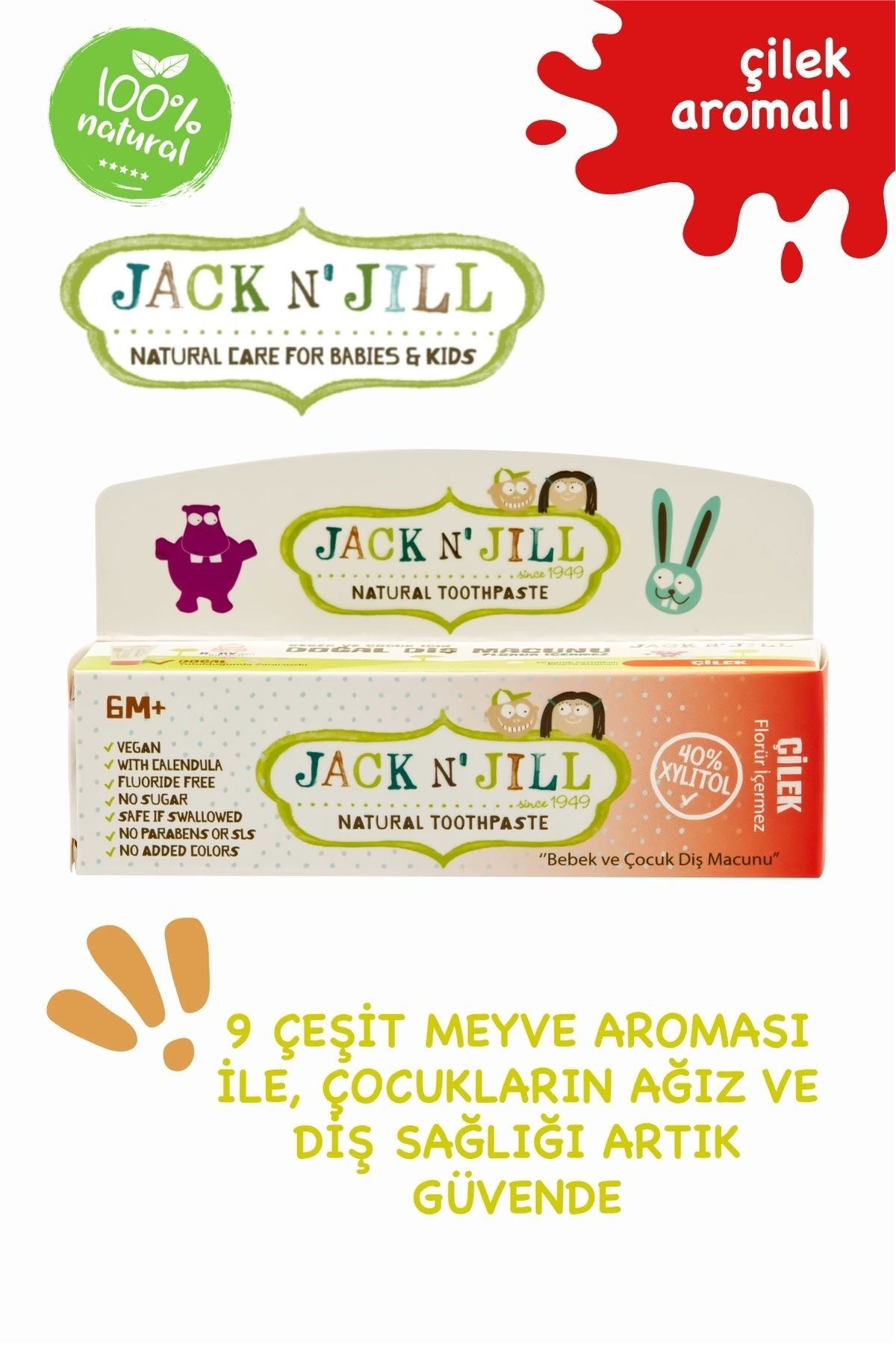 Çilek Aromalı Macun