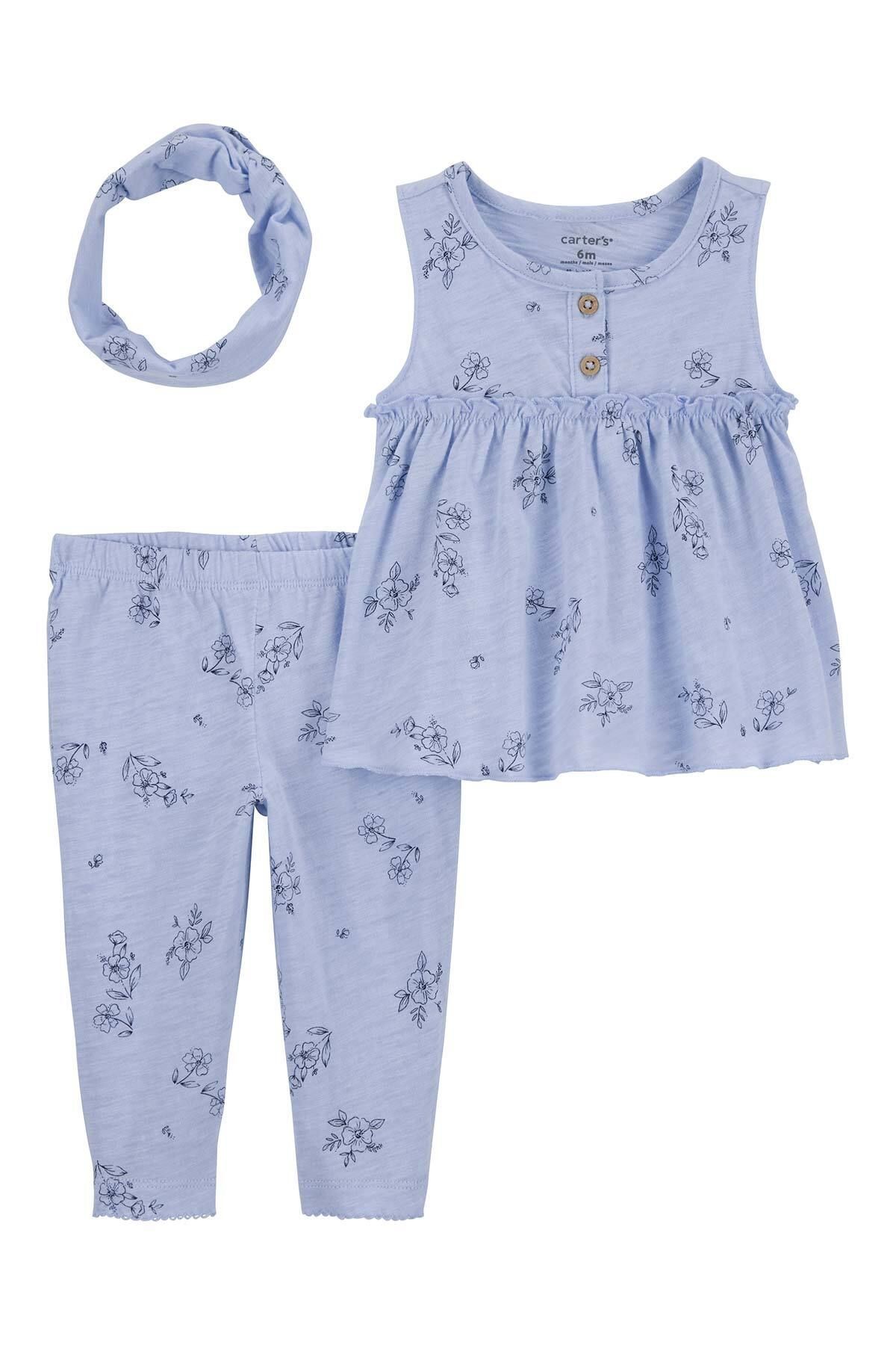 Layette Kız Bebek 3Lü Set