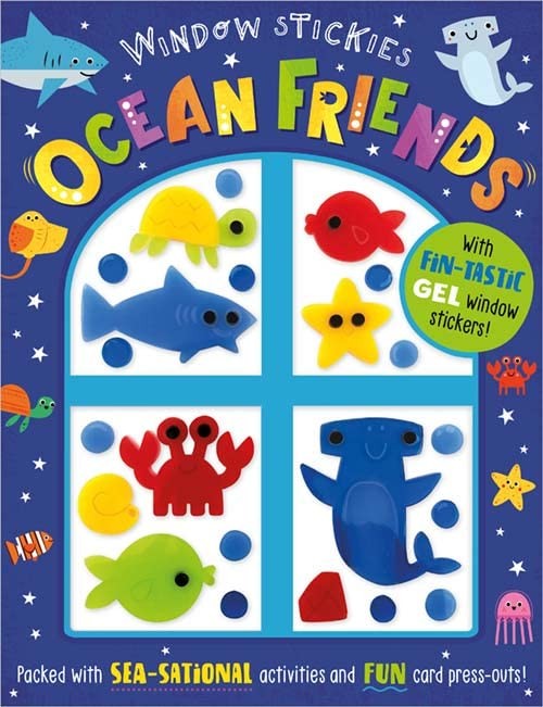 Window Stickies Ocean Friends - Ocean