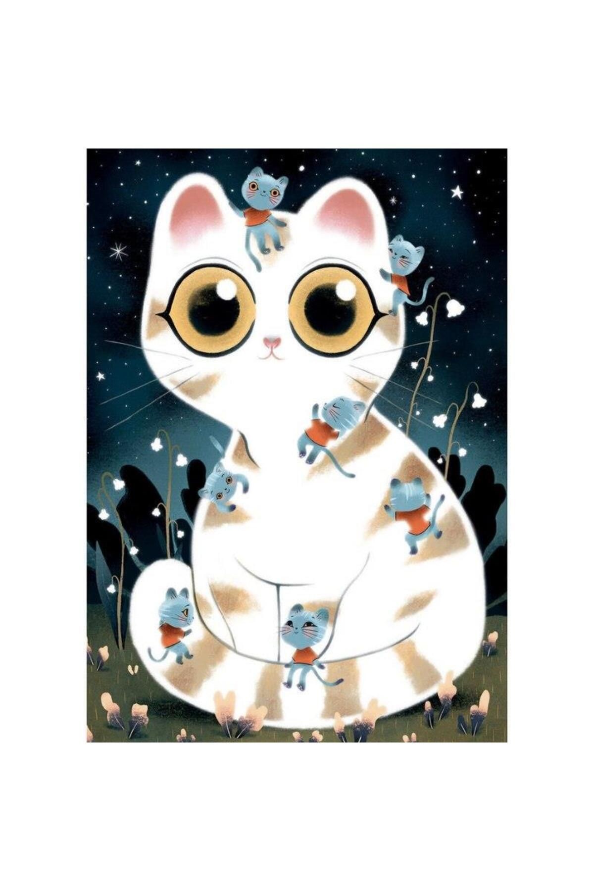 Wizzy Puzzle 50 Parça / Cuddly Cats