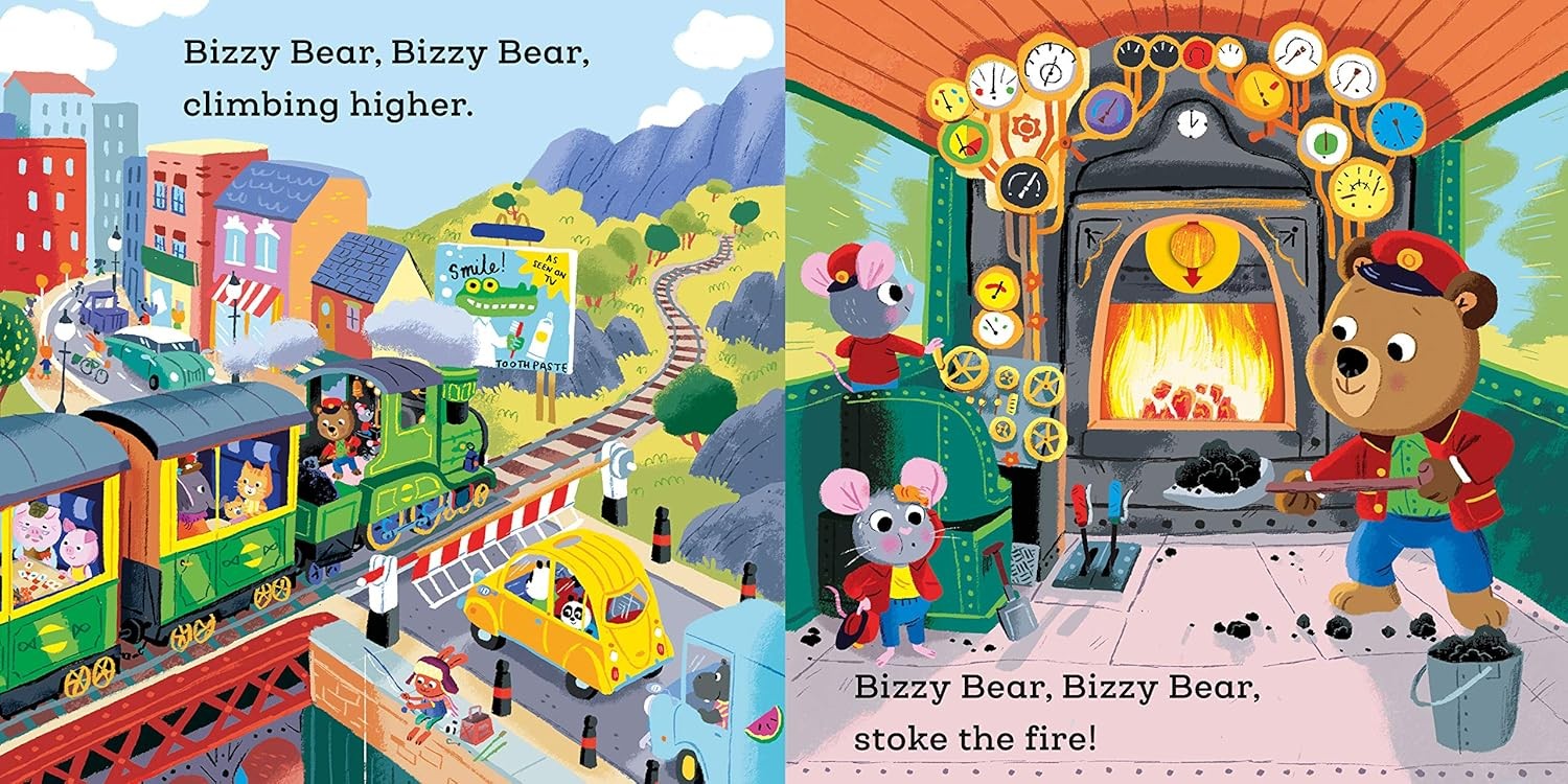 Bizzy Bear Train Driver