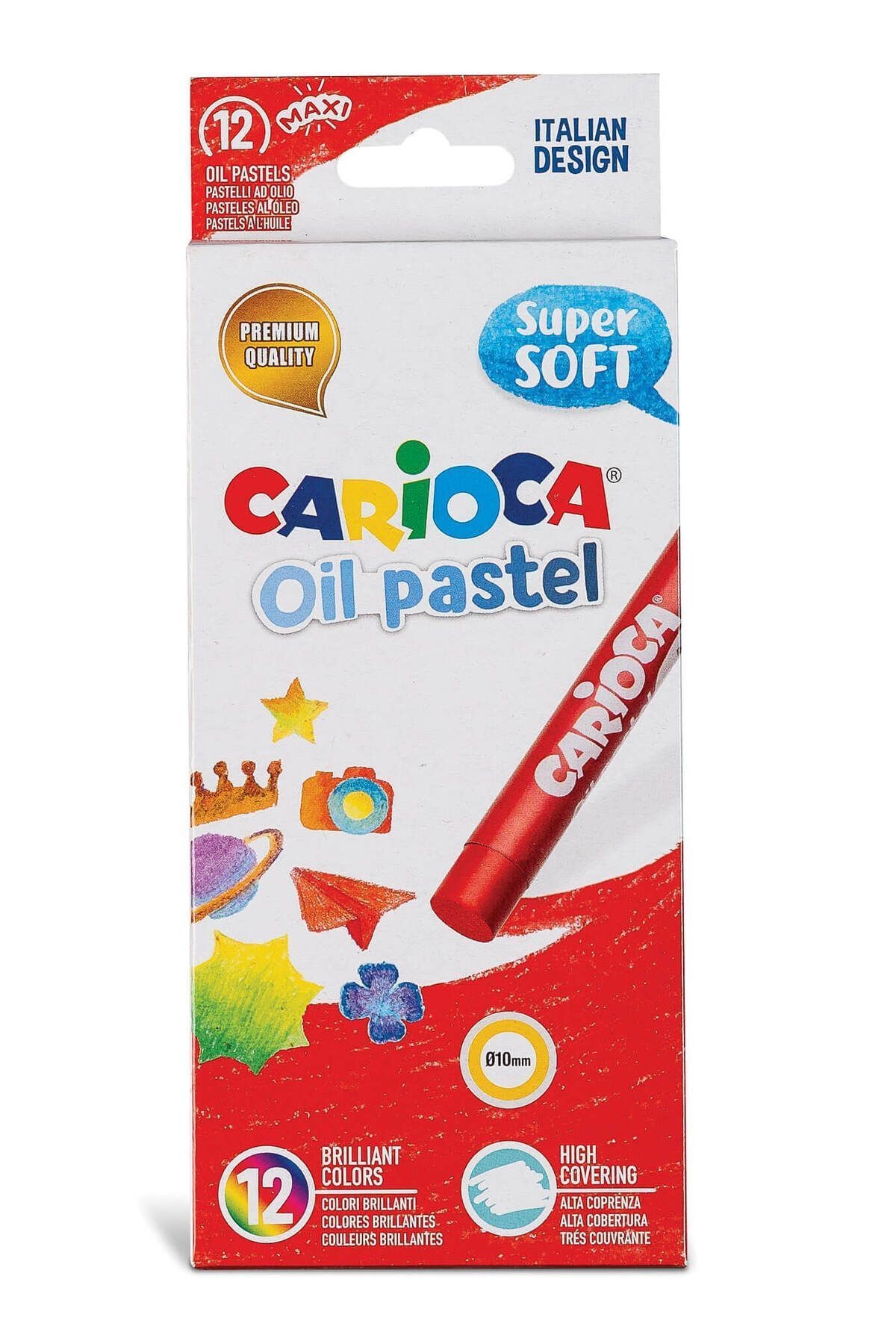 Yağlı Pastel Boya 12Li - Std