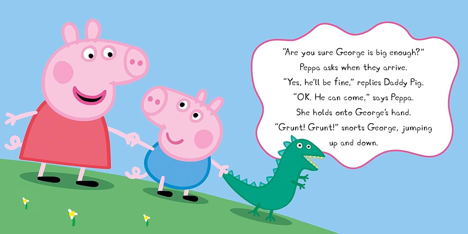 Peppa Pig Georges First Day At Playground