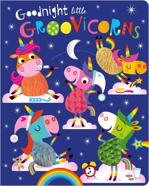 Board Book Goodnight Little Groovicorns - Groovicorns