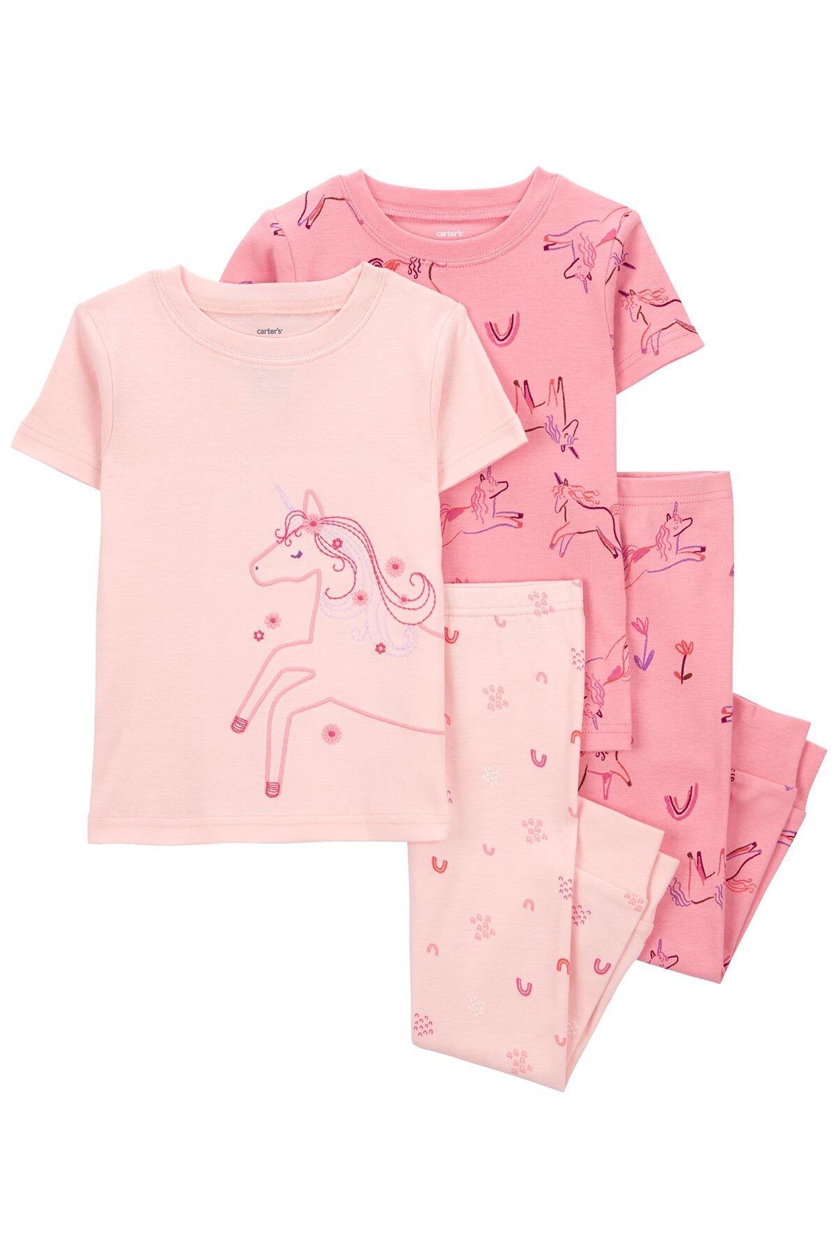 Küçük Kız Çocuk Pijama Set