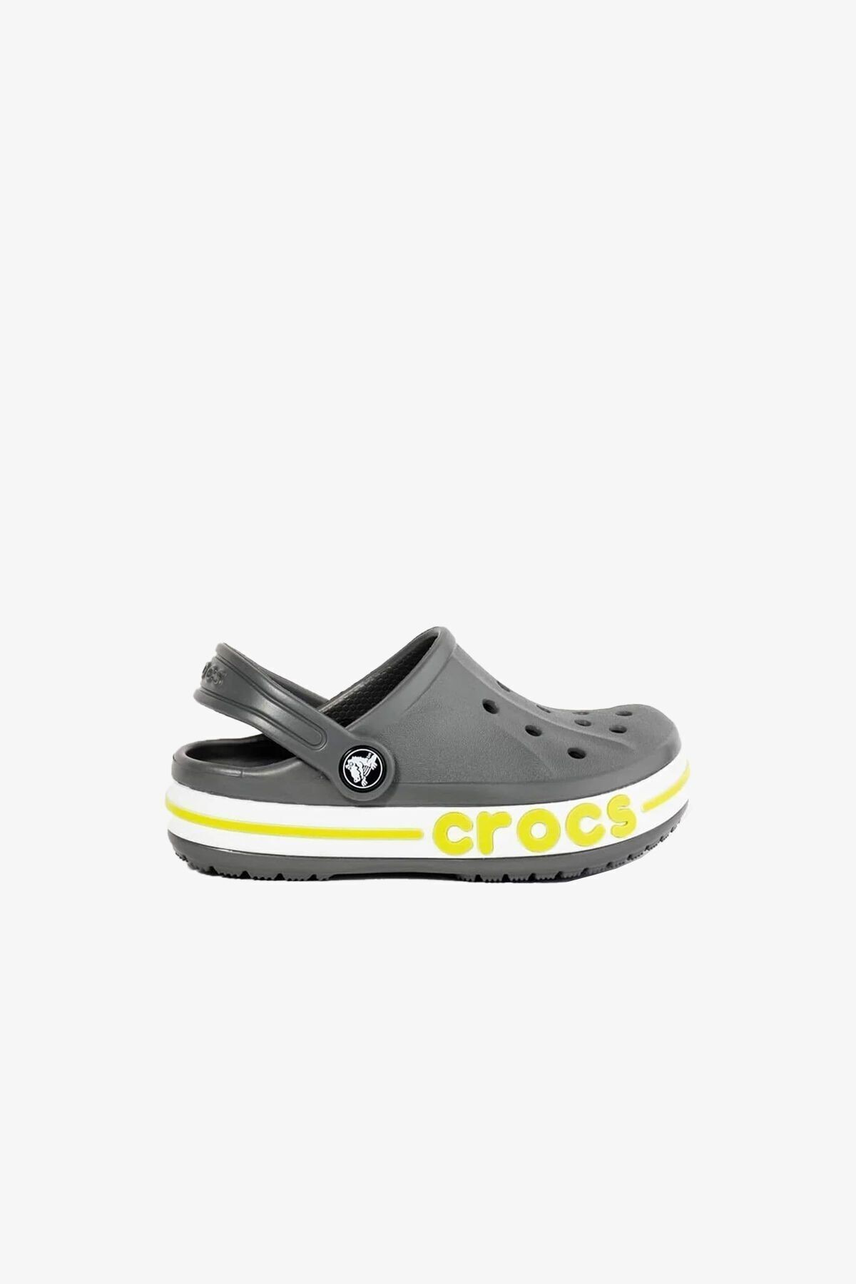 Crocs Bayaband Clog K - Slate Grey/Lime Punch