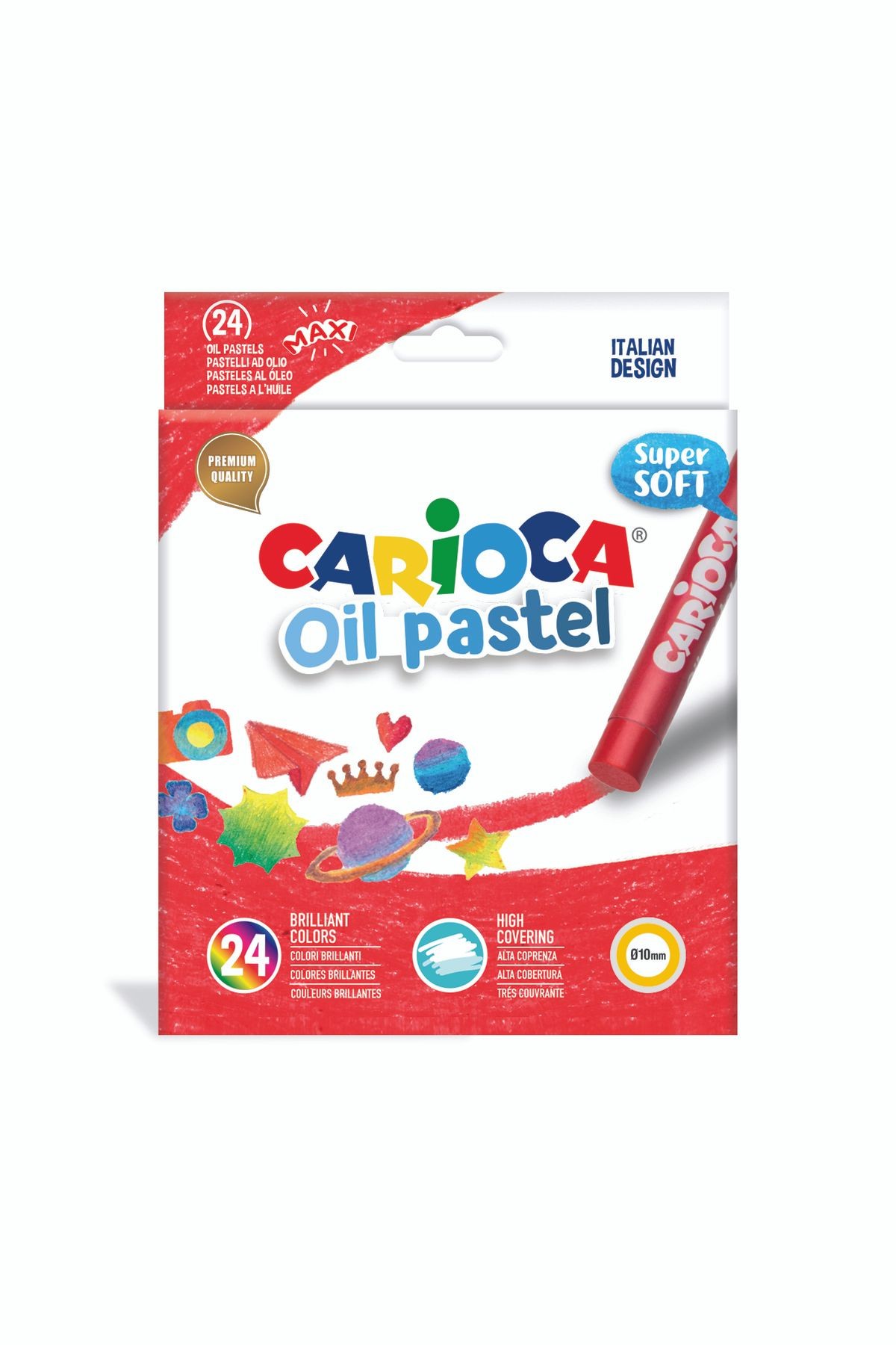 Yağlı Pastel Boya 24Lü - Std