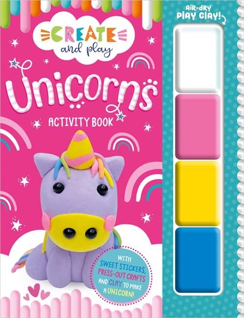 Create and Play Unicorns Activity Book - Unicorn