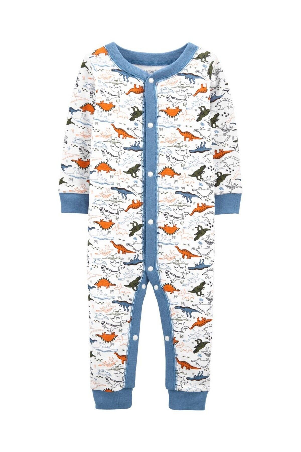 Erkek Bebek Tekli Pijama Tulum - Baskılı