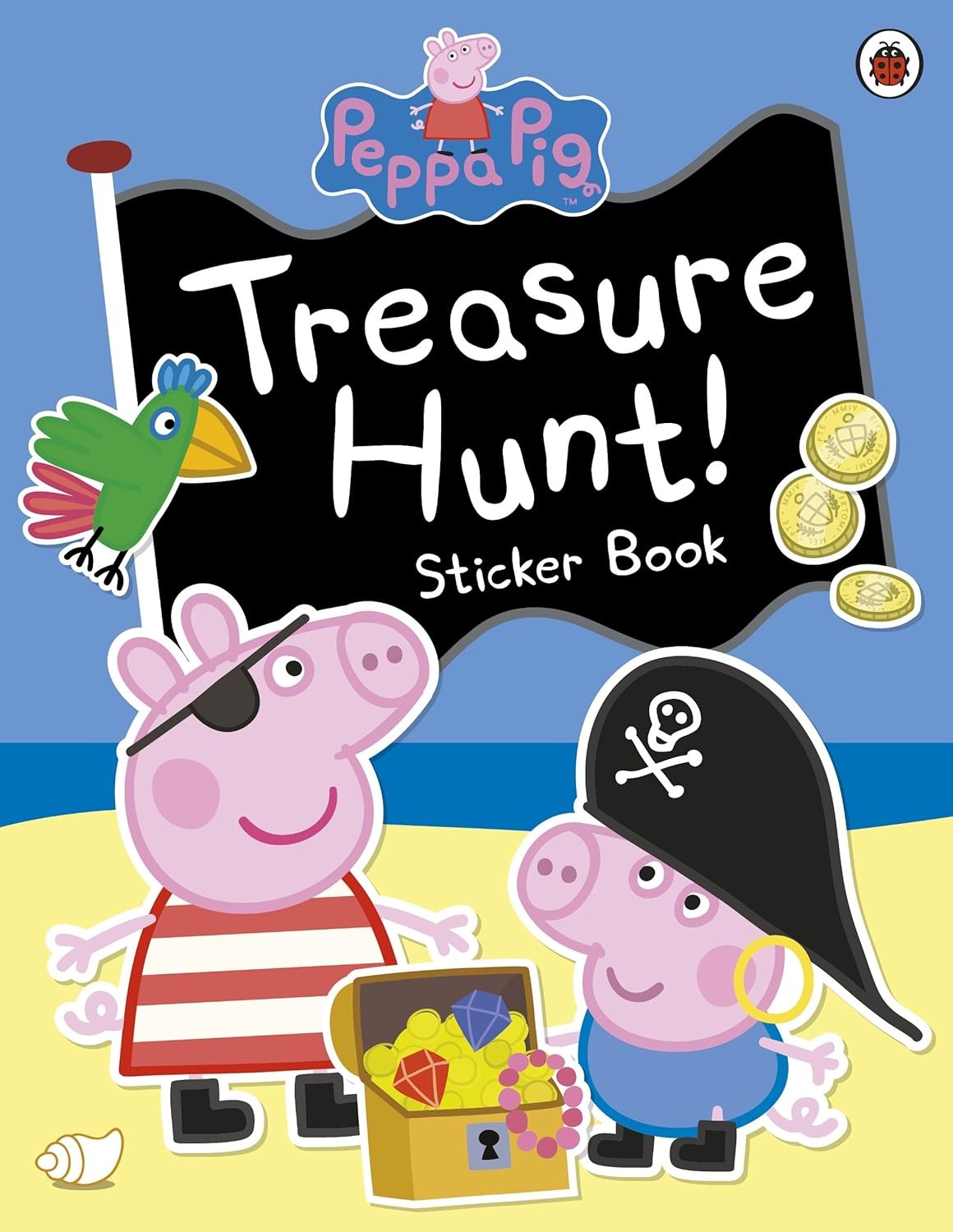 Peppa Pig Treasure Hunt! Sticker Book - Std