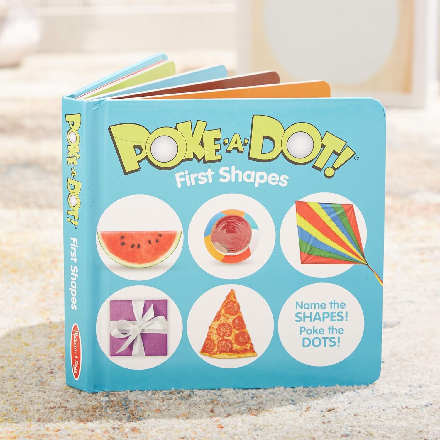 Poke-A-Dot - İnteraktif Kitap - First Shapes