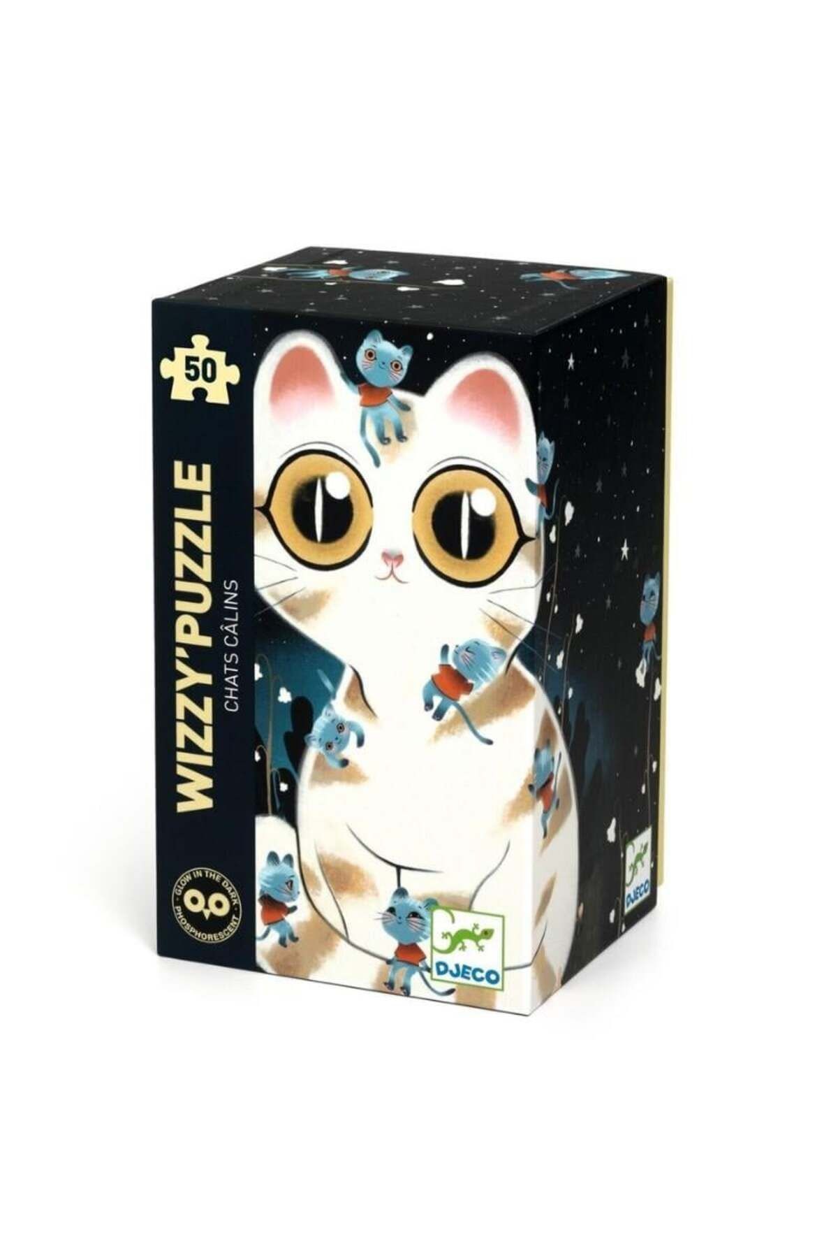 Wizzy Puzzle 50 Parça / Cuddly Cats - Std