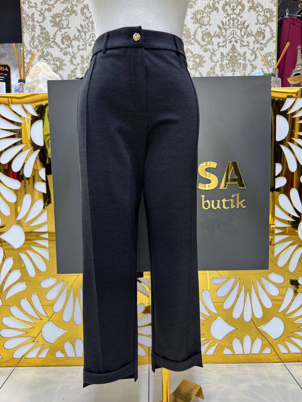 Sentez Nevyork Duble Paça Pantolon SZ-5601 - Antrasit