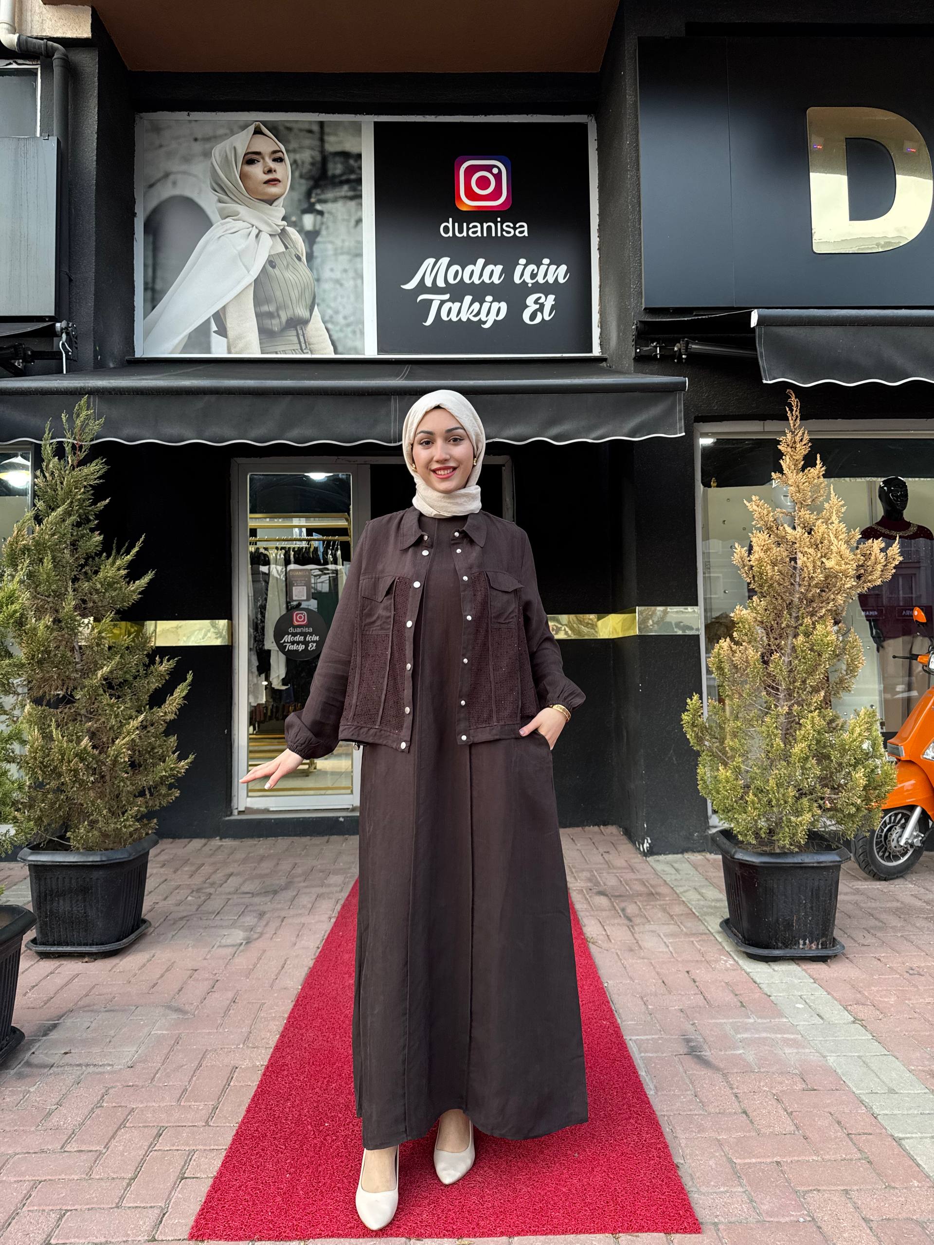 Lissmore Elbise WİN-6053 - Kahve