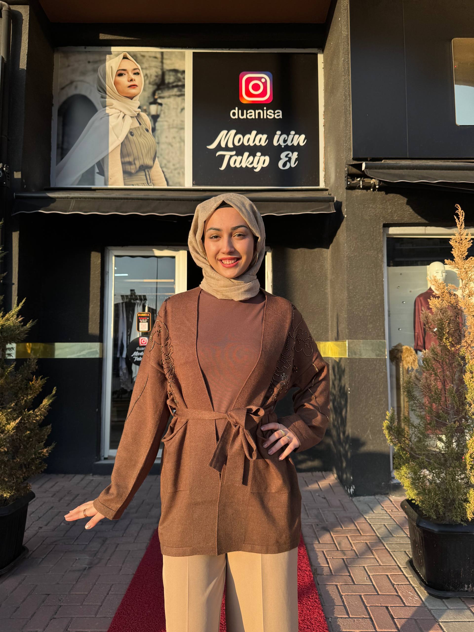 Fuat Gürşen Hırka 25K-4612 - Kahve