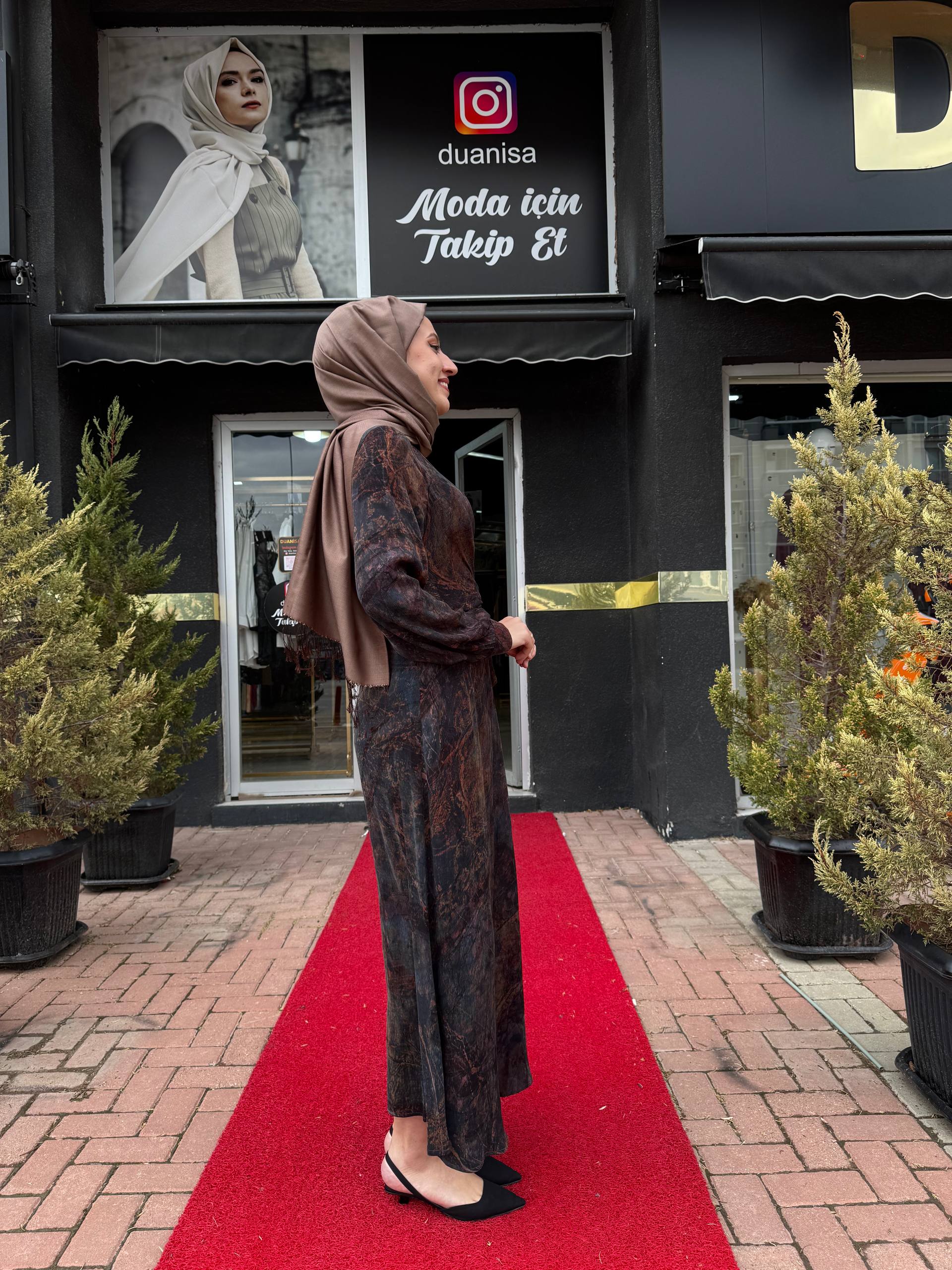 Nuss Elbise Tarçın NS-26K2011