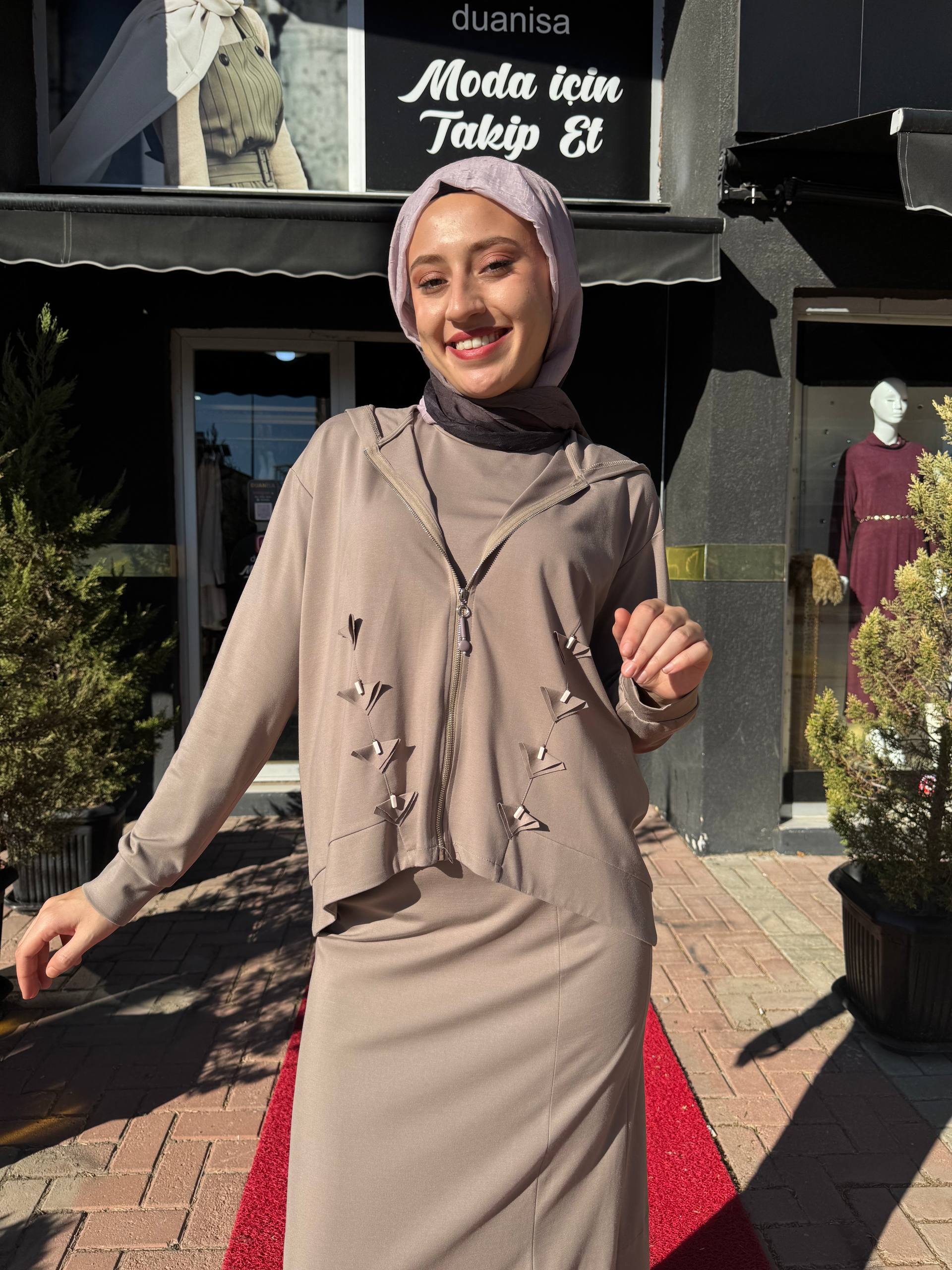 Ceremony Luna Üçlü Etekli Takım W-6954