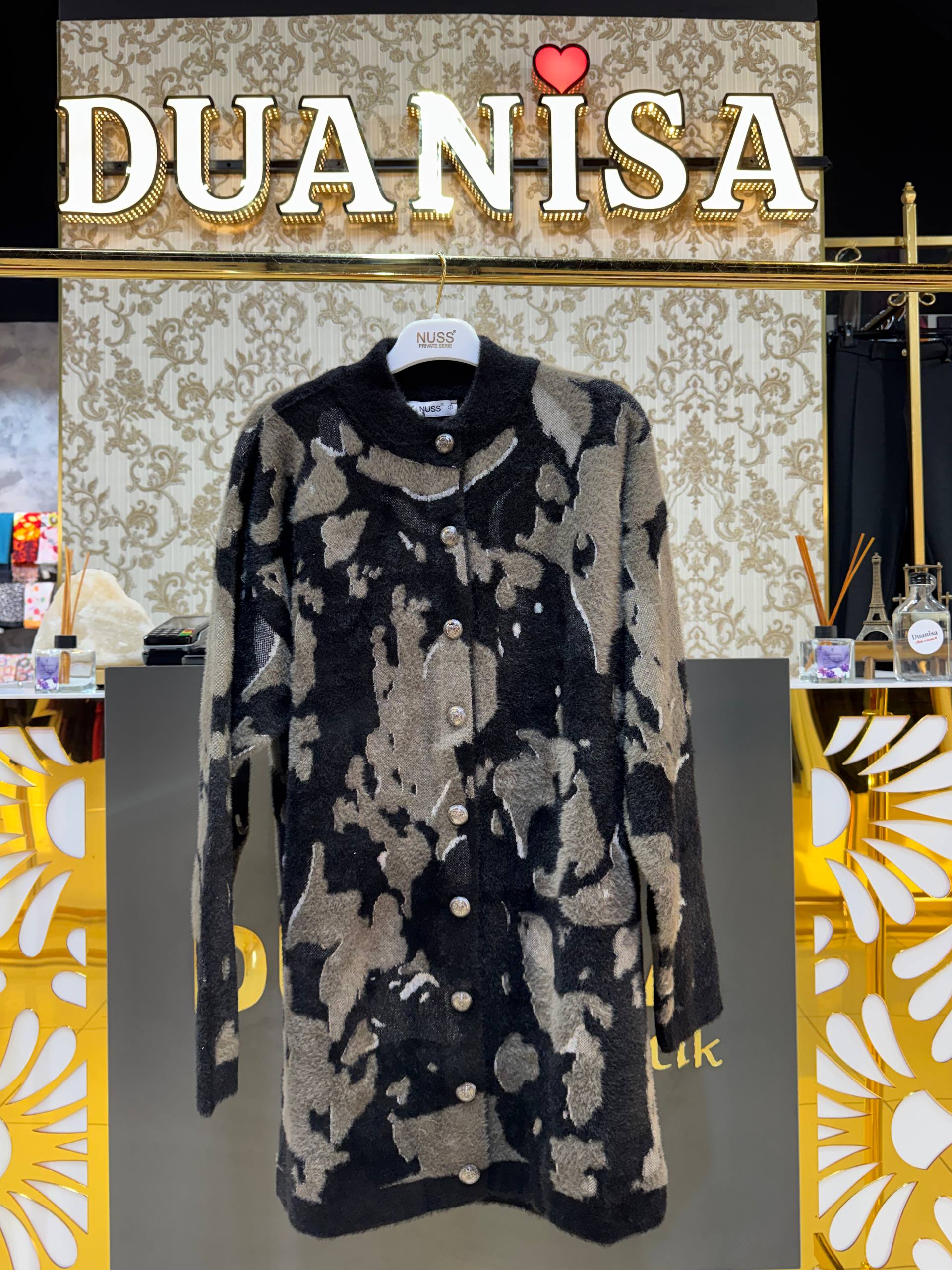 Nuss Hırka NS-26K7006 - Siyah