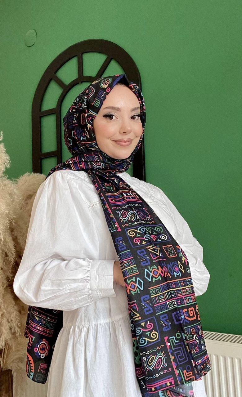 Siyane - Antik Desenli Şal